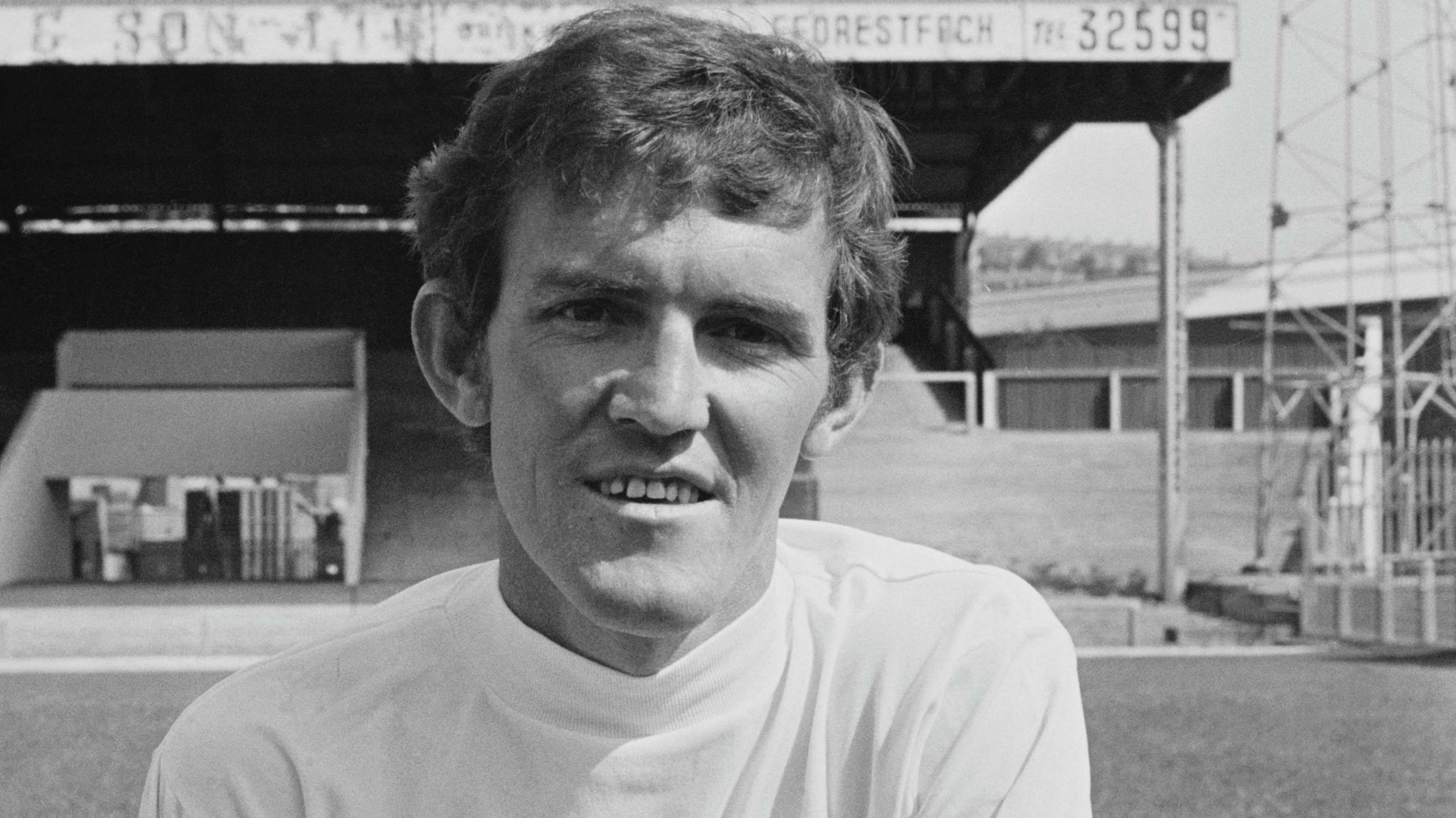 Herbie Williams pictured at Swansea's former Vetch Field home 