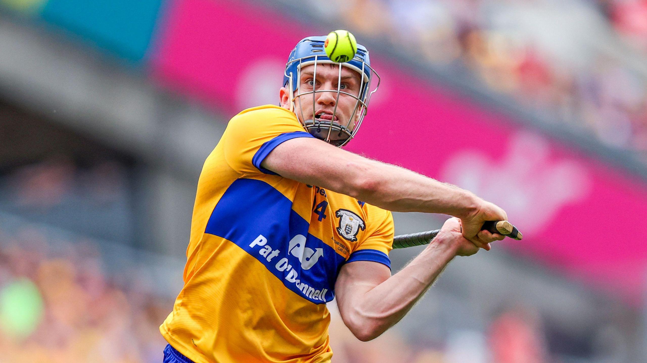 Shane O’Donnell in action for Clare in the All-Ireland Hurling Final