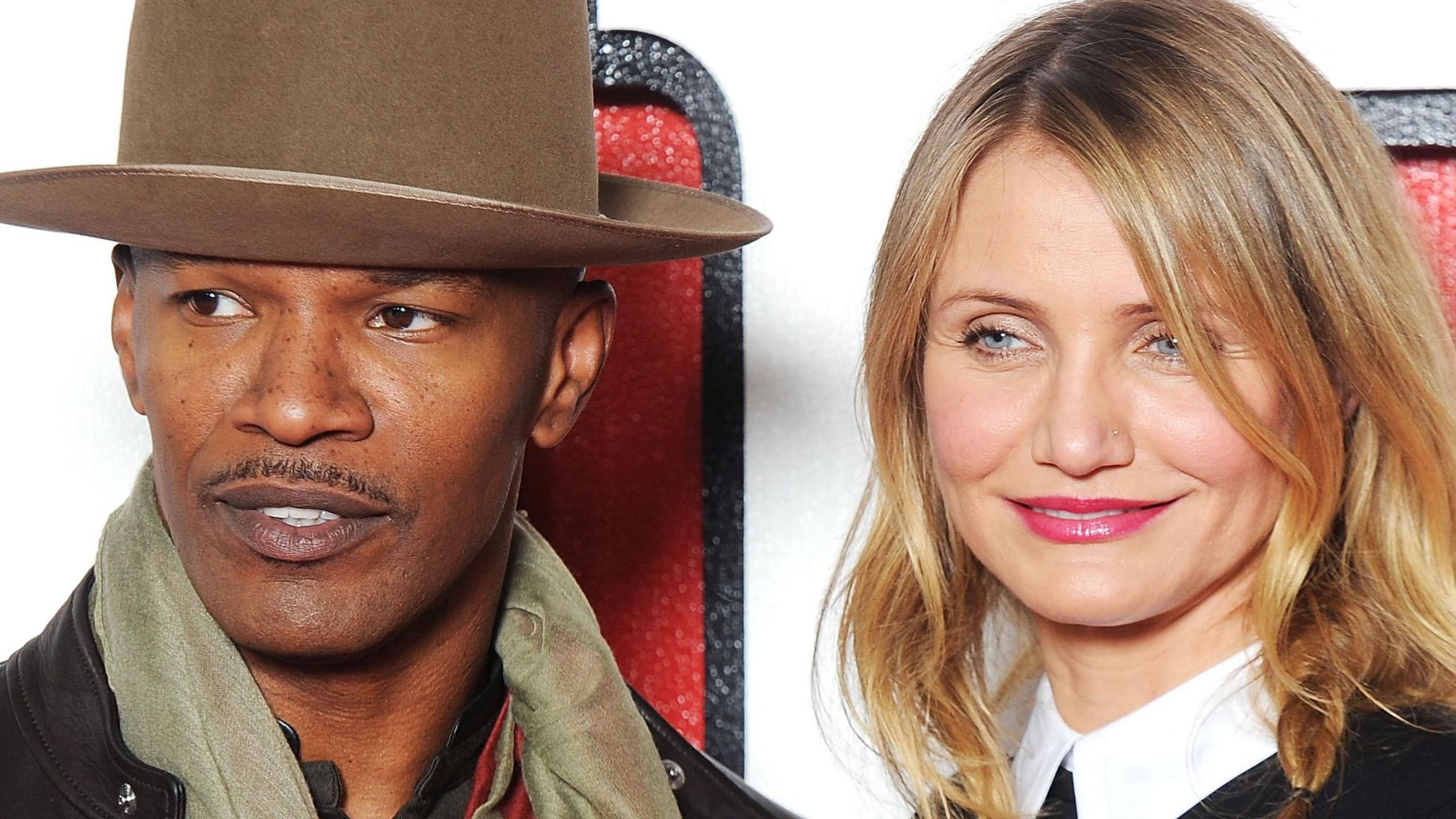 Jamie Foxx and Cameron Diaz pictured in 2014