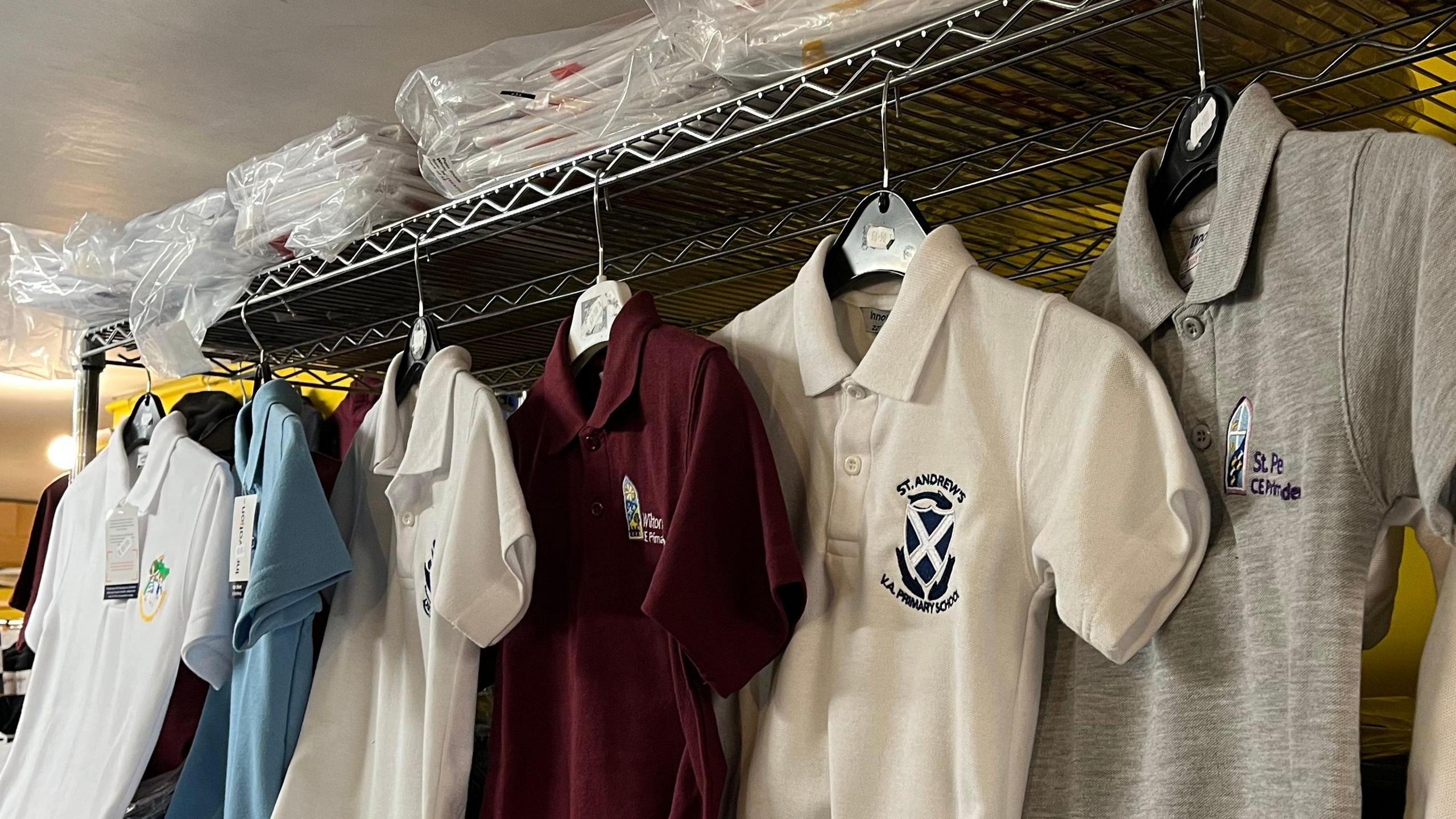 School polo shirts