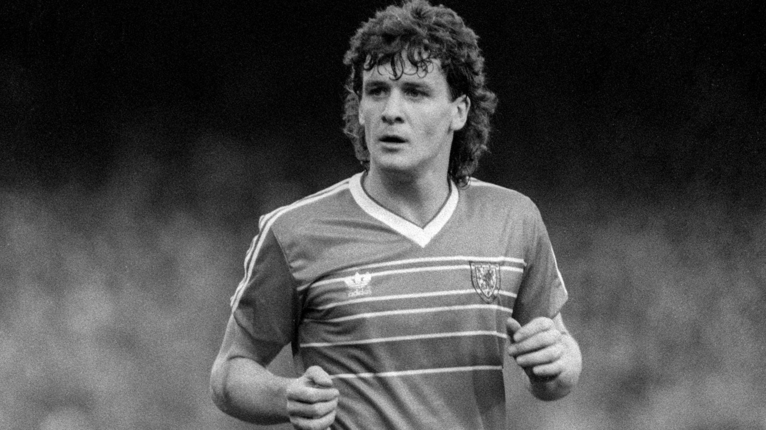 Wales striker Mark Hughes