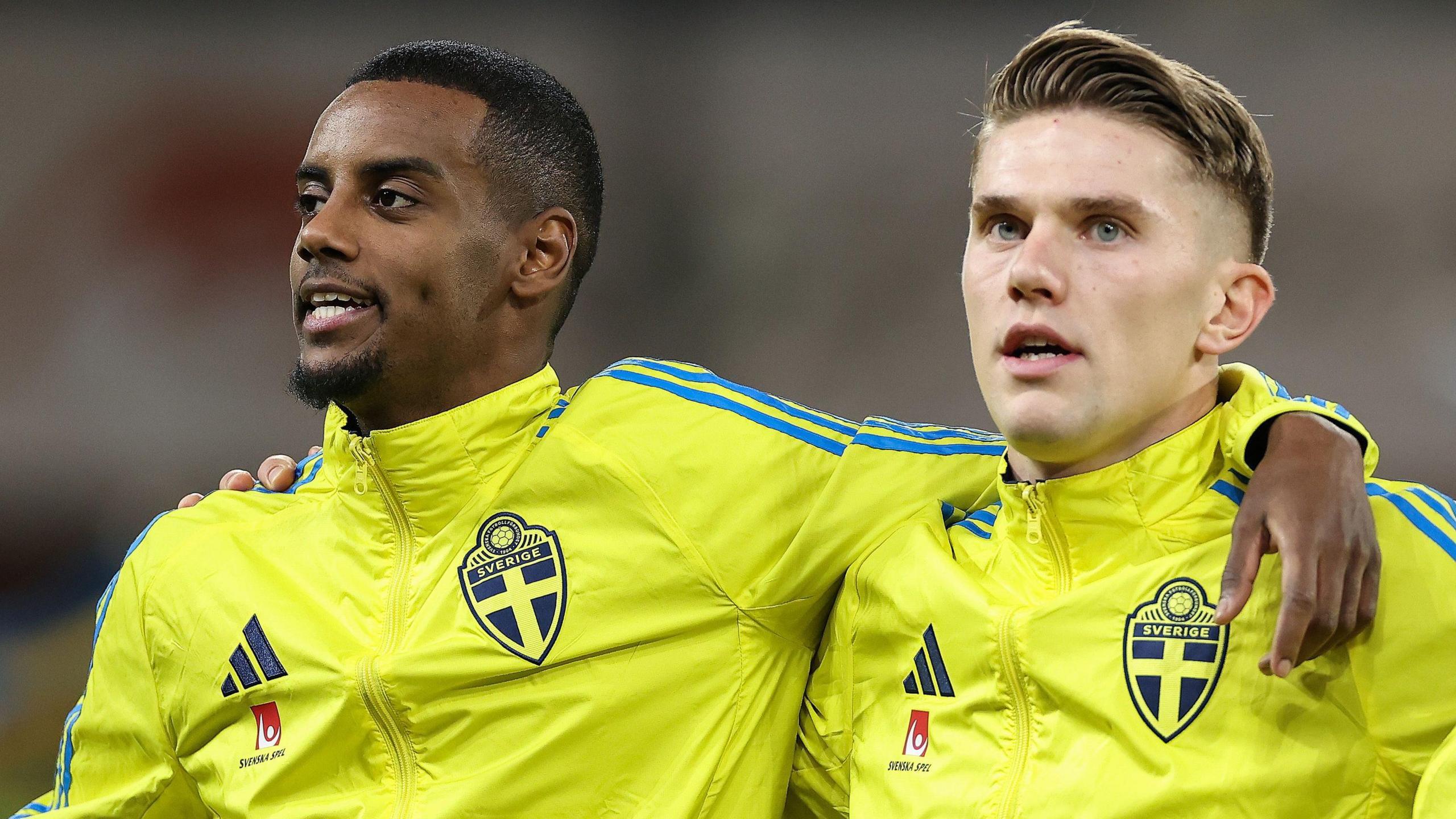 Alexander Isak and Viktor Gyokeres