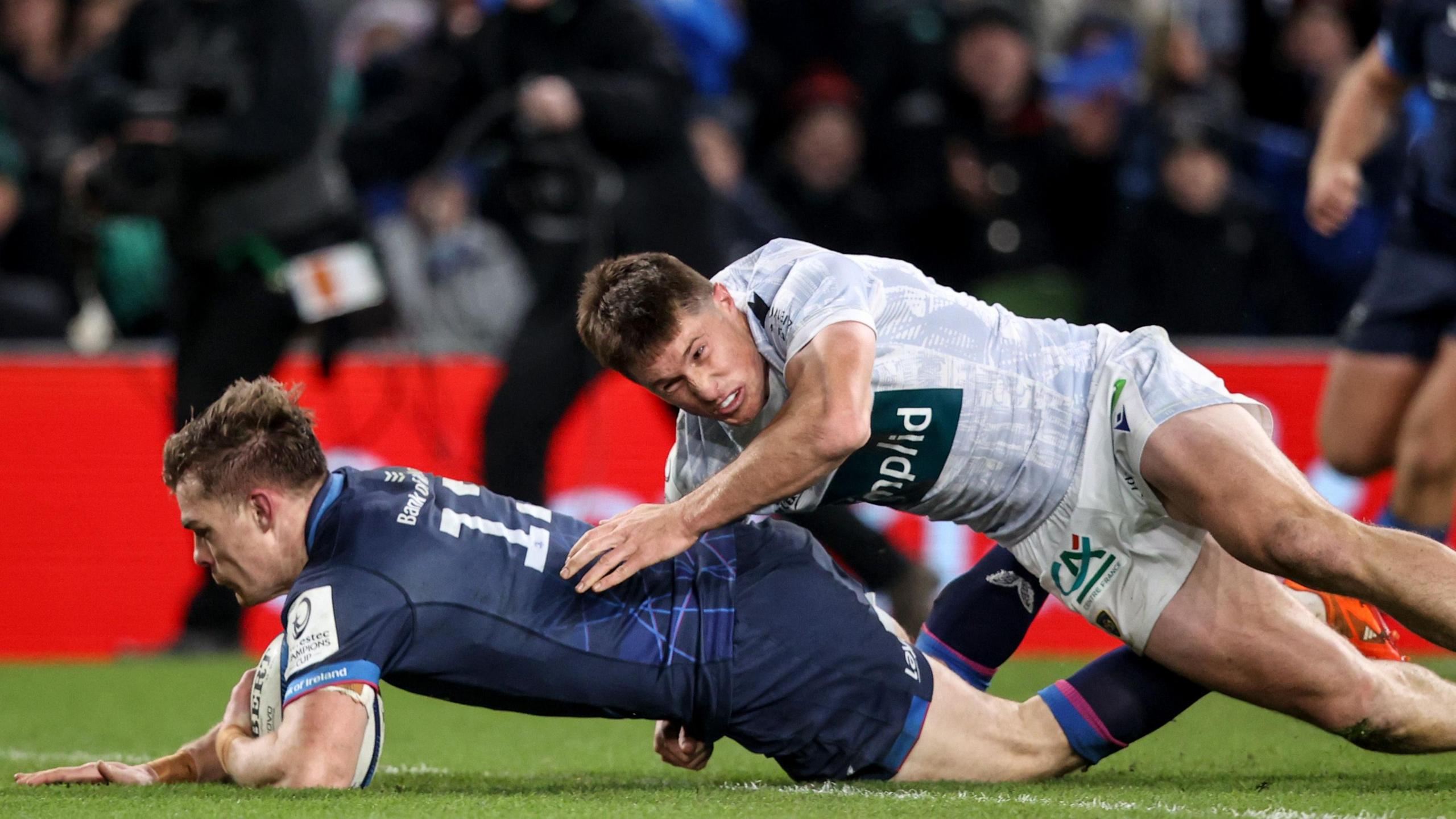 Garry Ringrose scores against Clermont