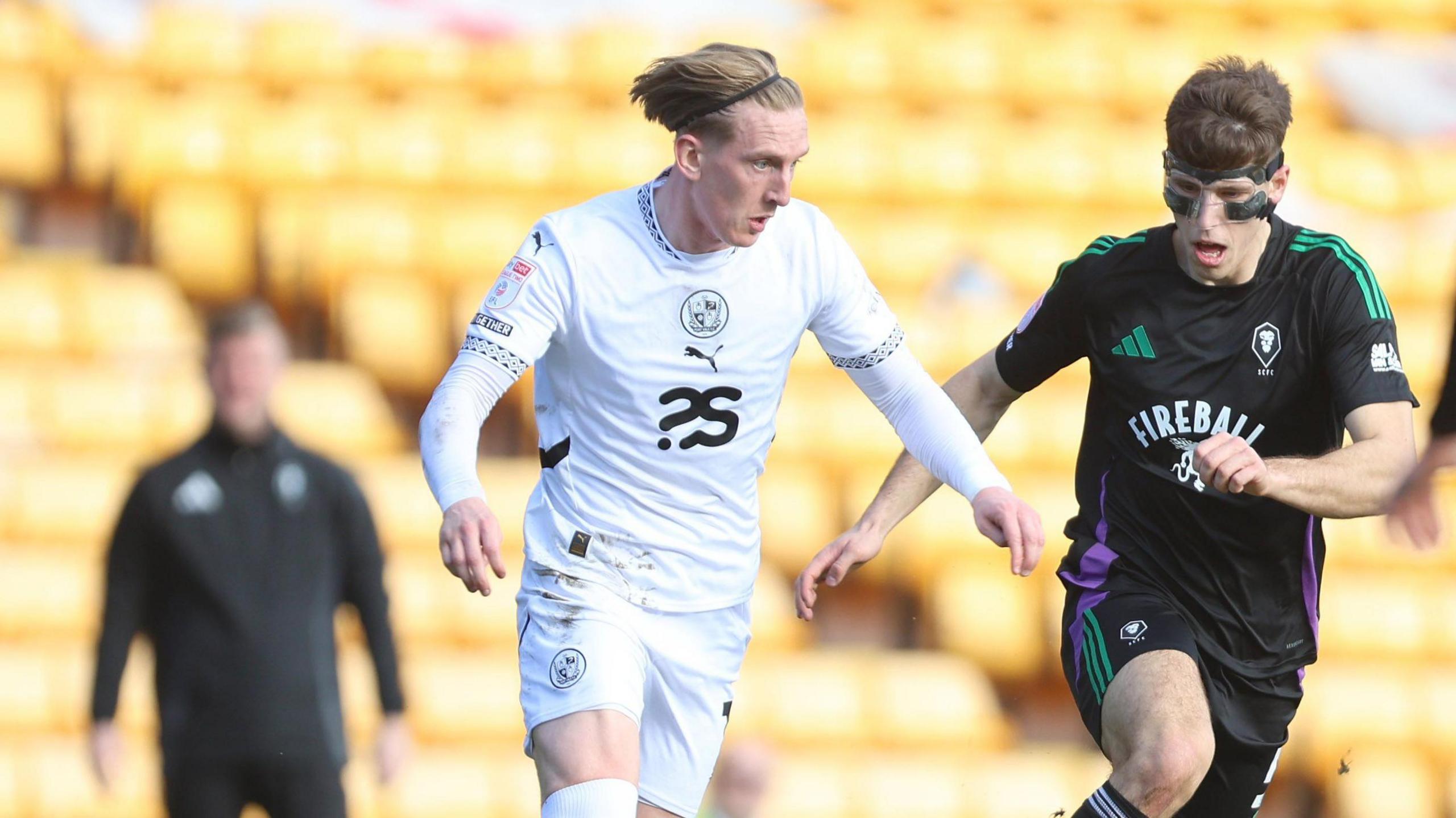 Ronan Curtis has been involved in late drama in successive Vale home games, scoring the winner in one - and then getting red-carded in the other