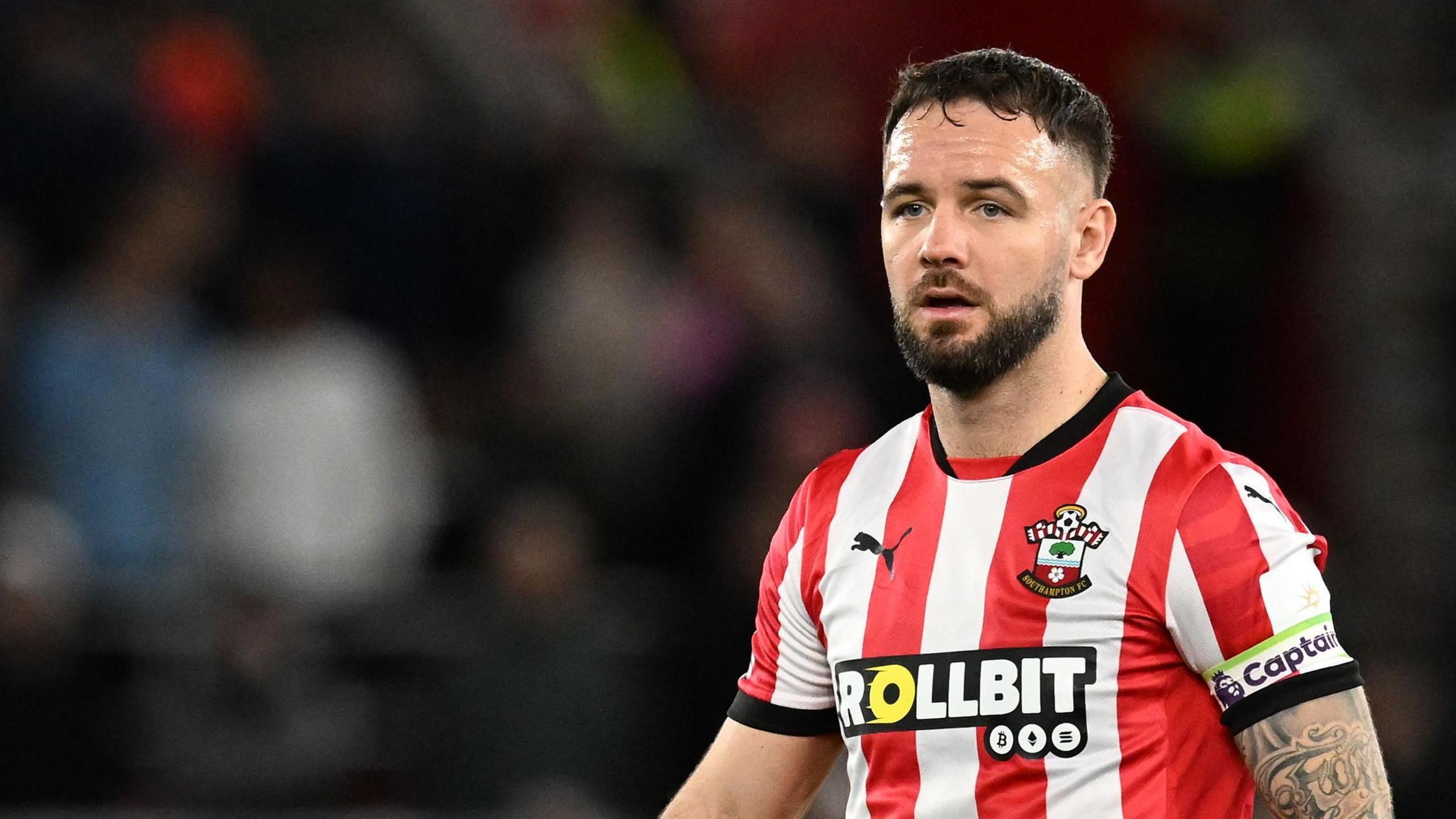 Adam Armstrong in action for Southampton