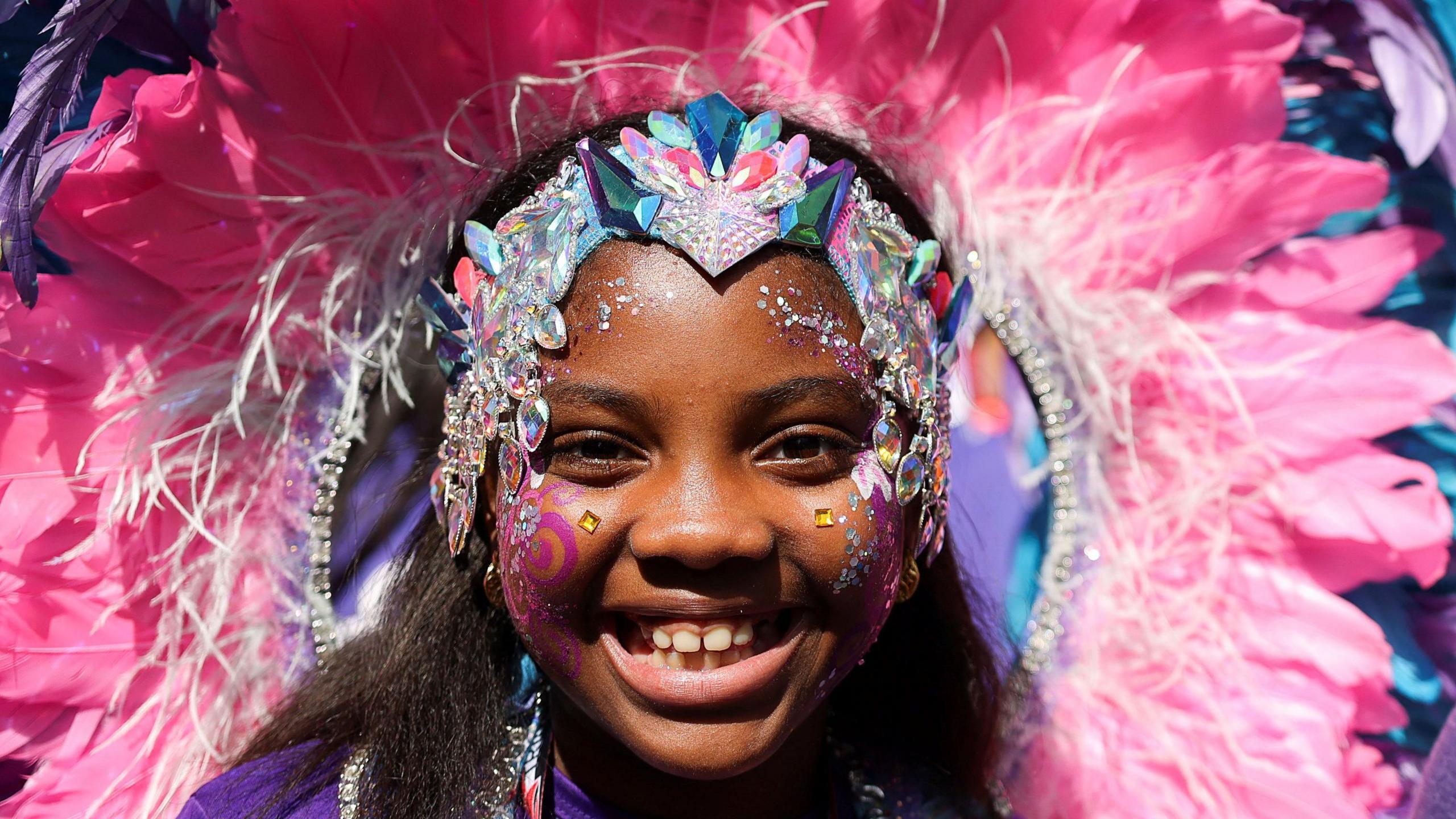 Girl smiling