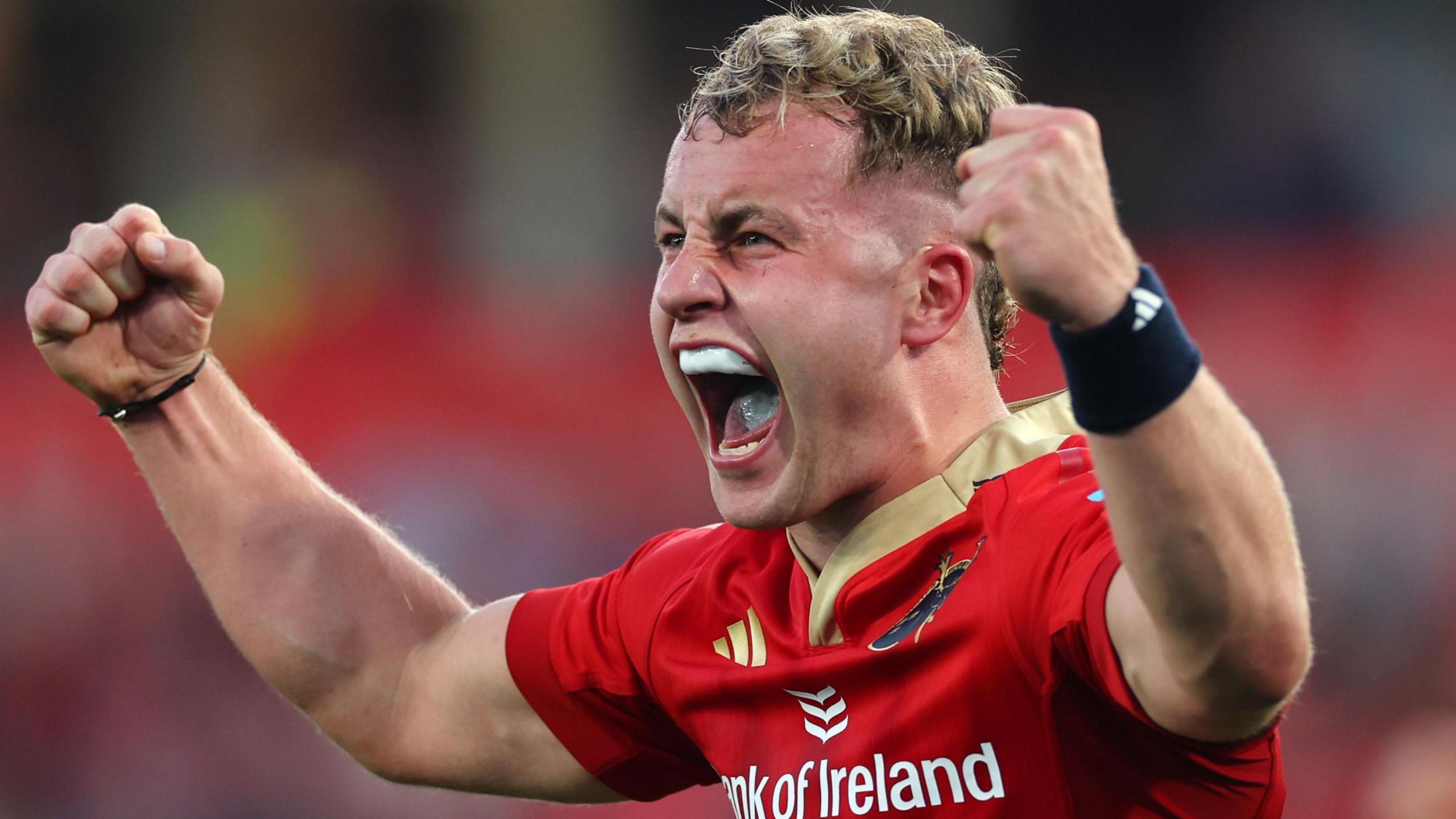 Craig Casey celebrates at full-time