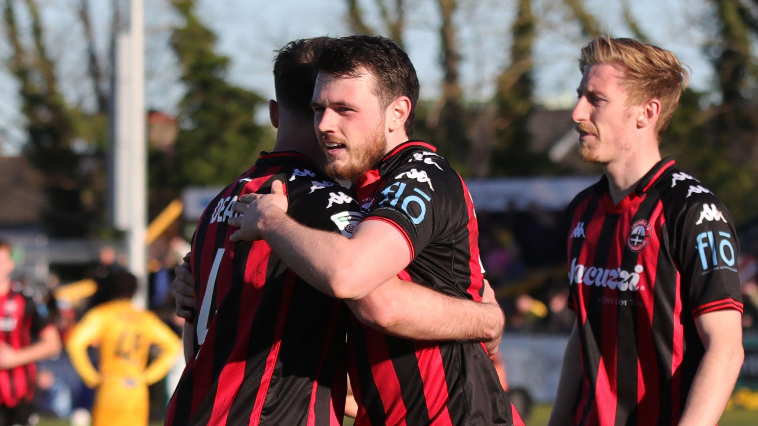 Jack Stretton celebrates