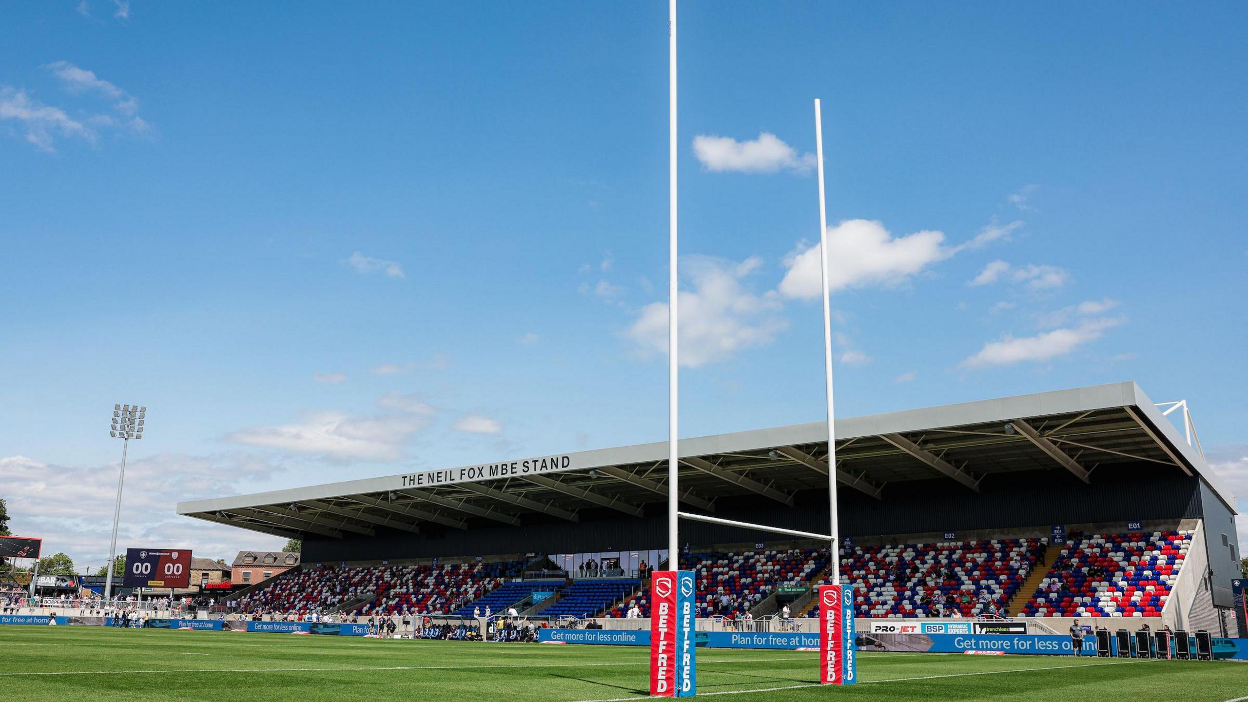 Wakefield Trinity's Belle Vue ground