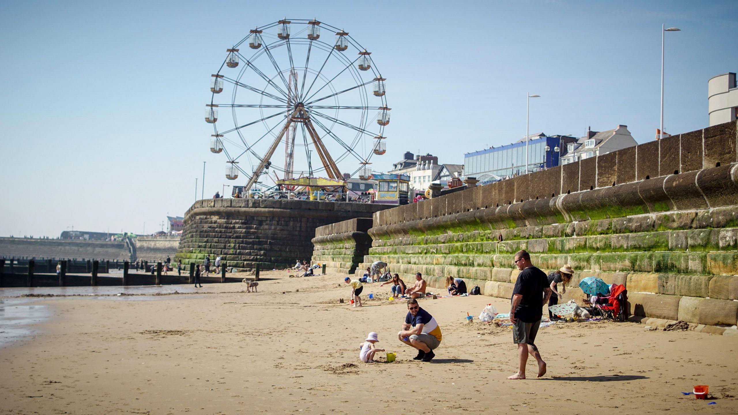 Bridlington beach