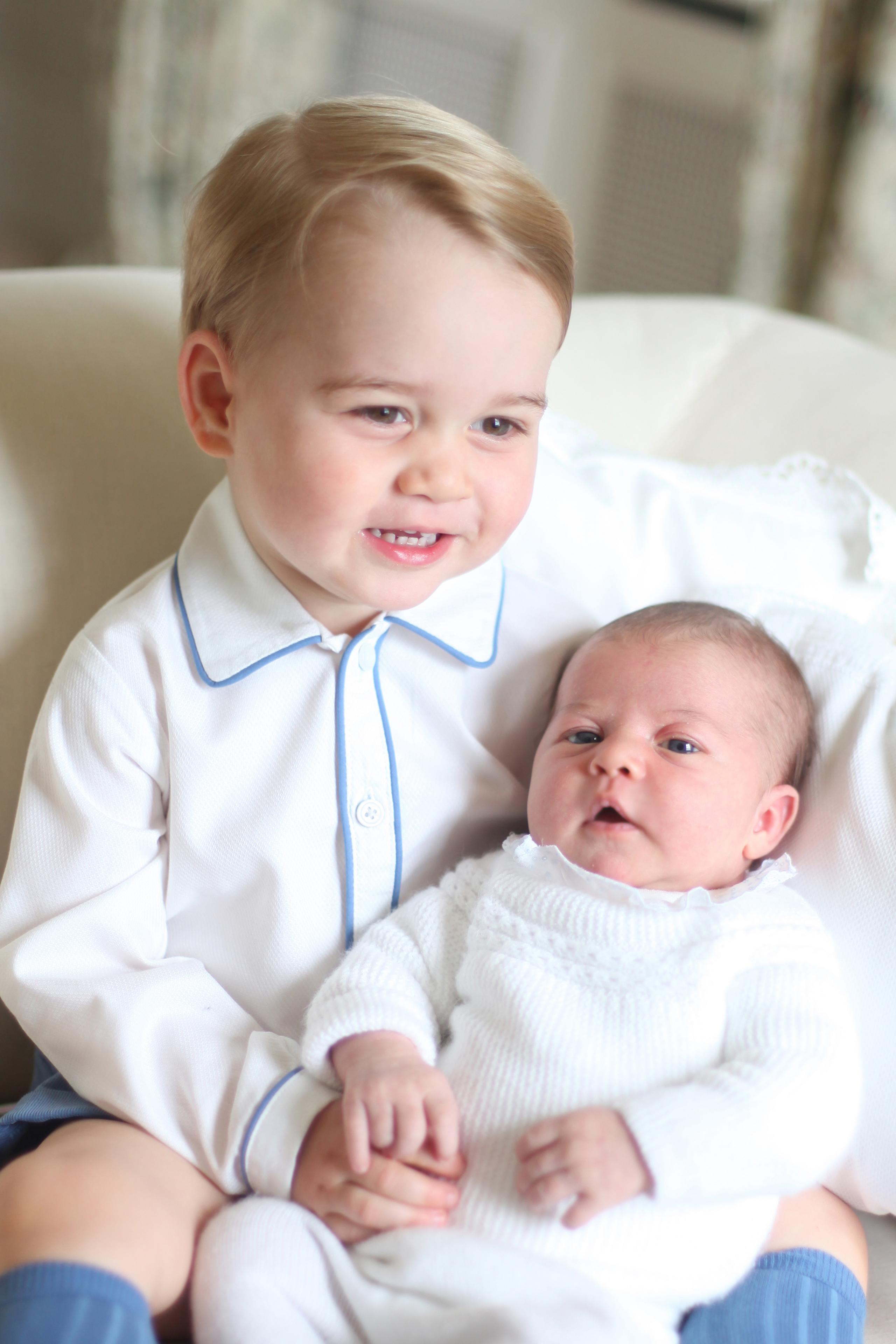 Prince George and Princess Charlotte