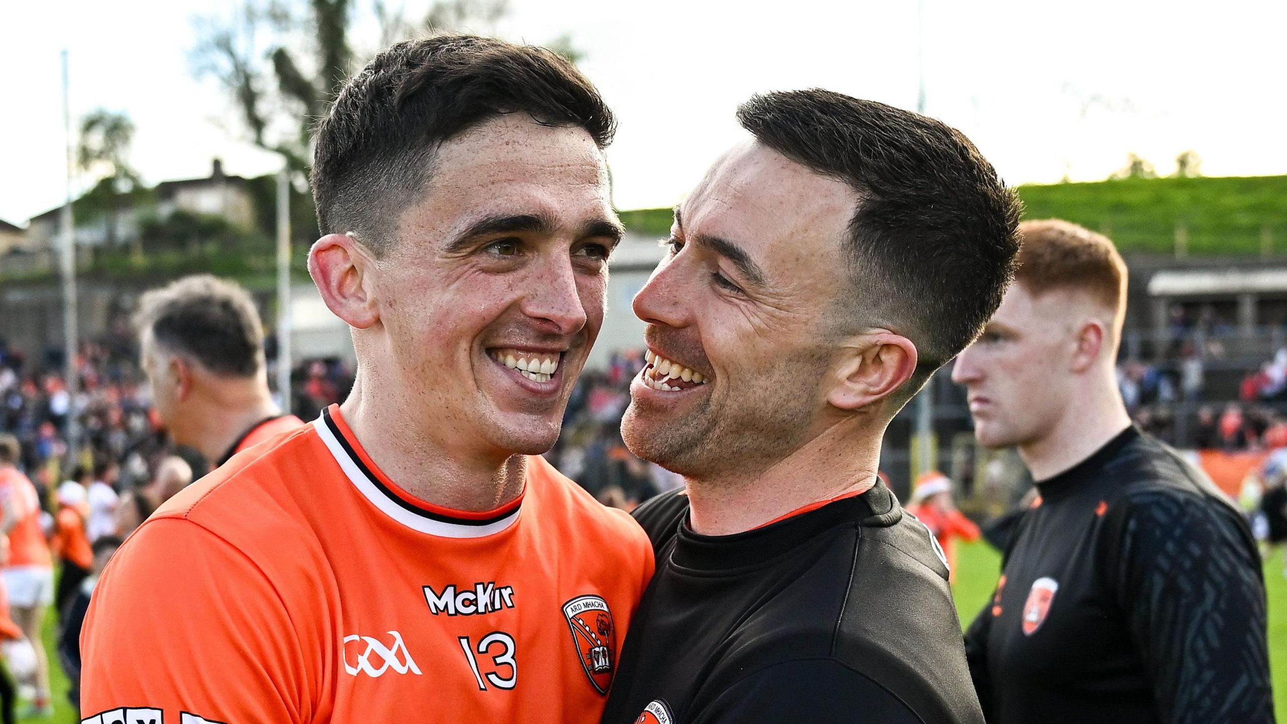 Rory Grugan and Aidan Forker
