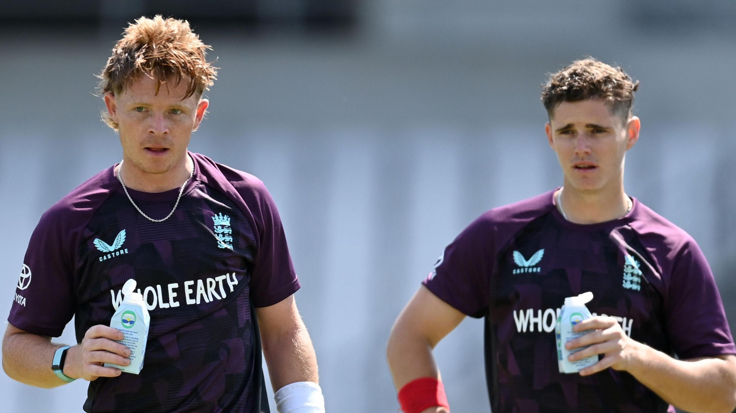 Ollie Pope and Jacob Bethell