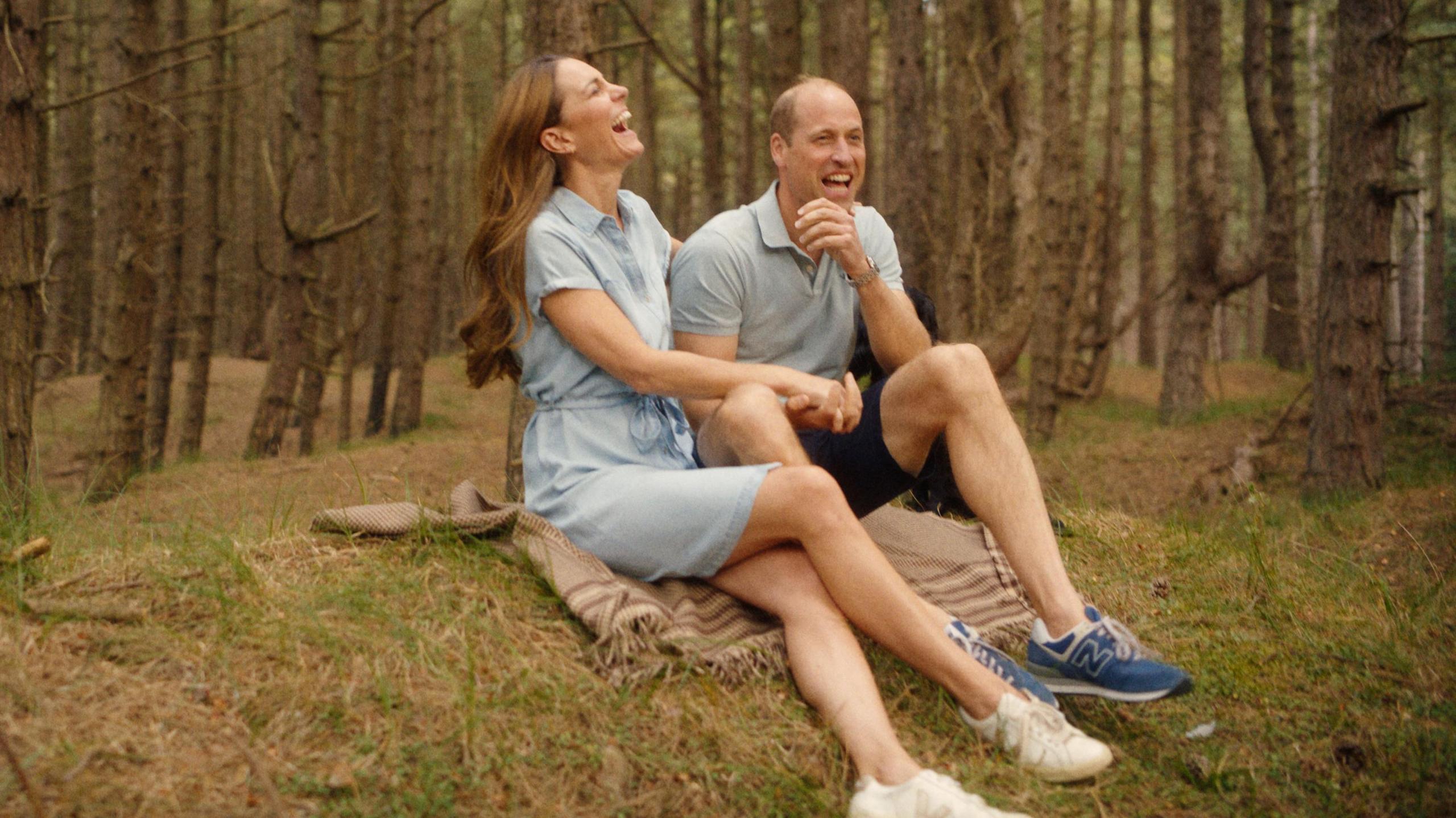 Catherine and William in video filmed in Norfolk