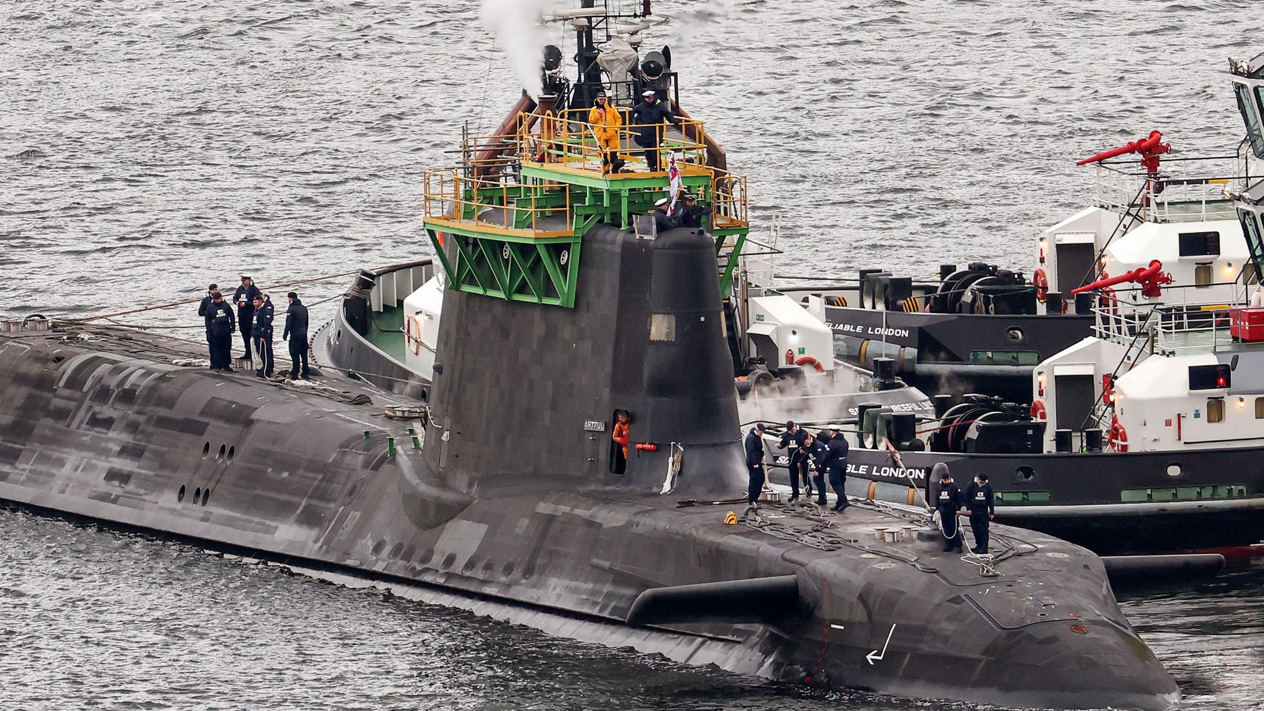 Astute-class nuclear-powered fleet submarine pictured in March 2025