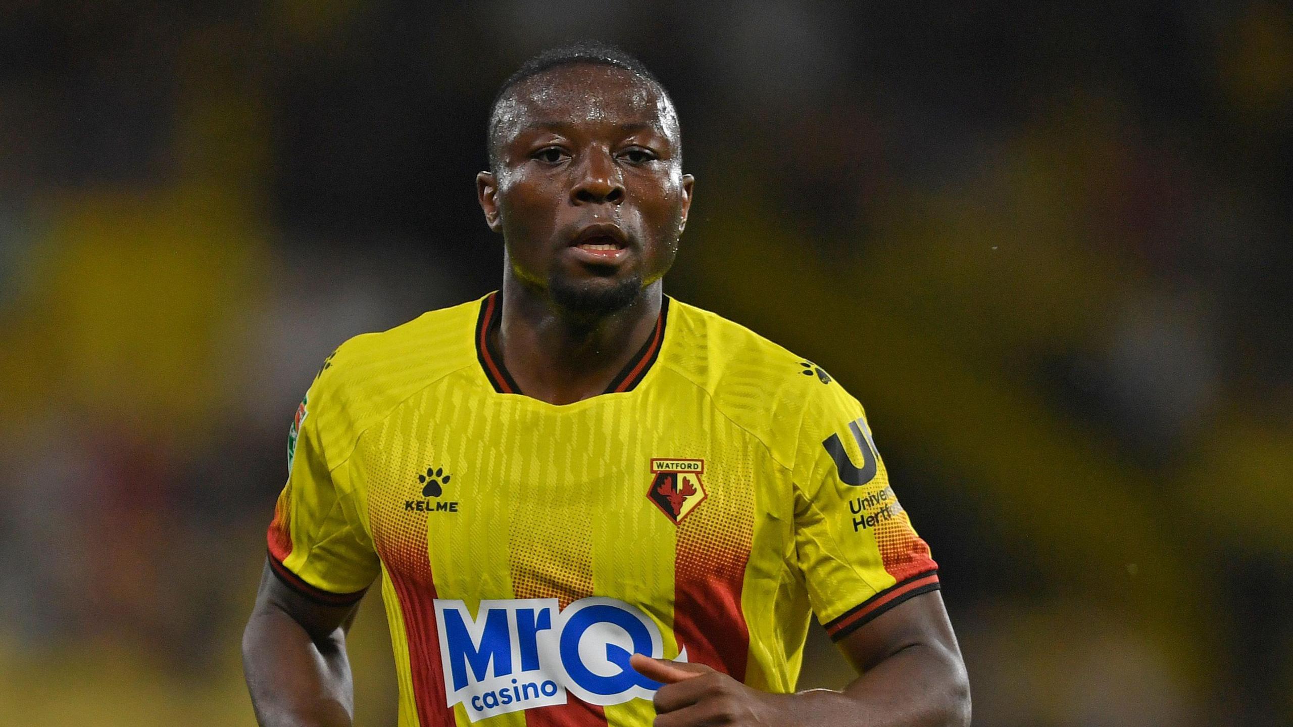 Edo Kayembe in action for Watford