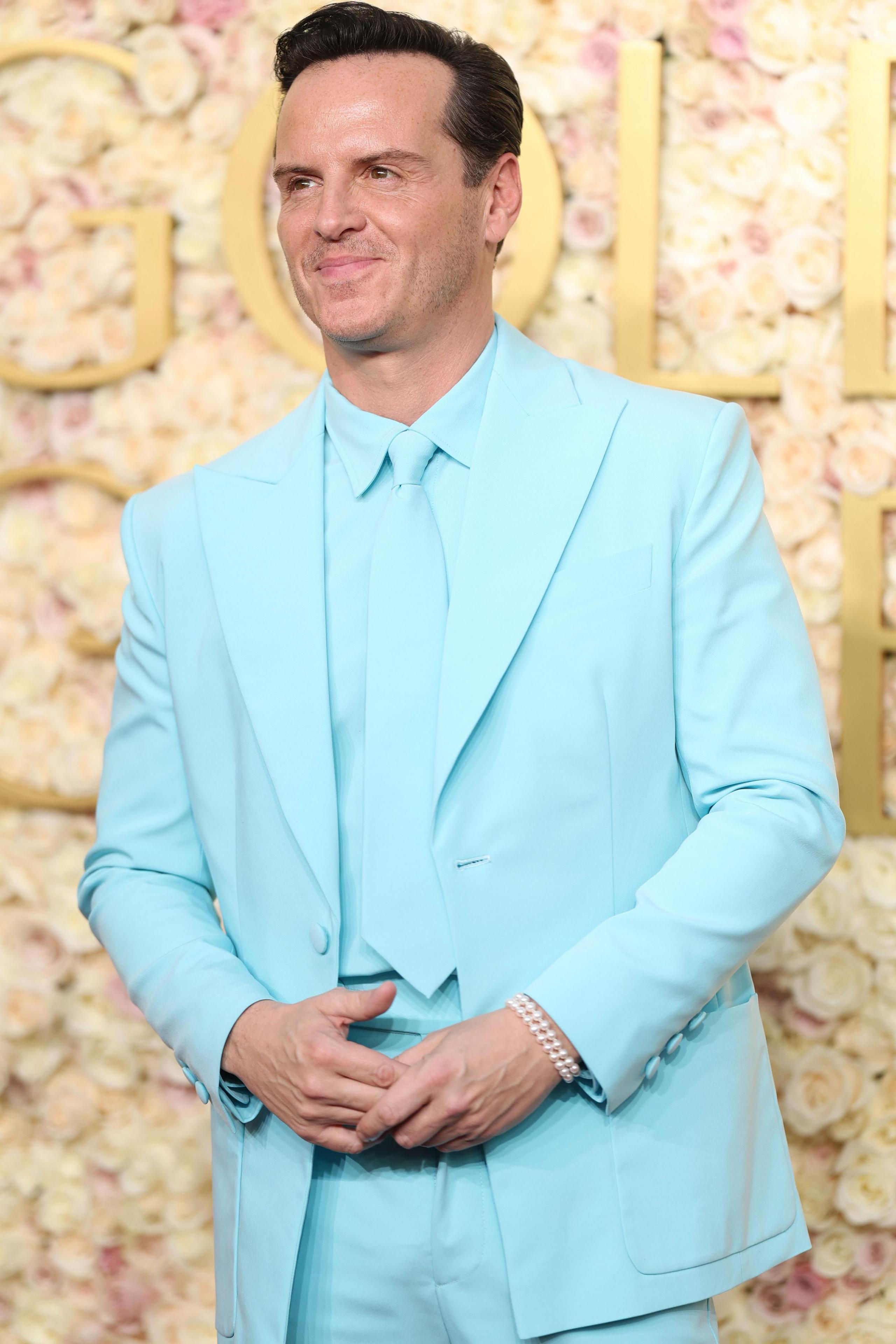 Andrew Scott attends the 82nd Annual Golden Globe Awards at The Beverly Hilton on January 05, 2025 in Beverly Hills, California