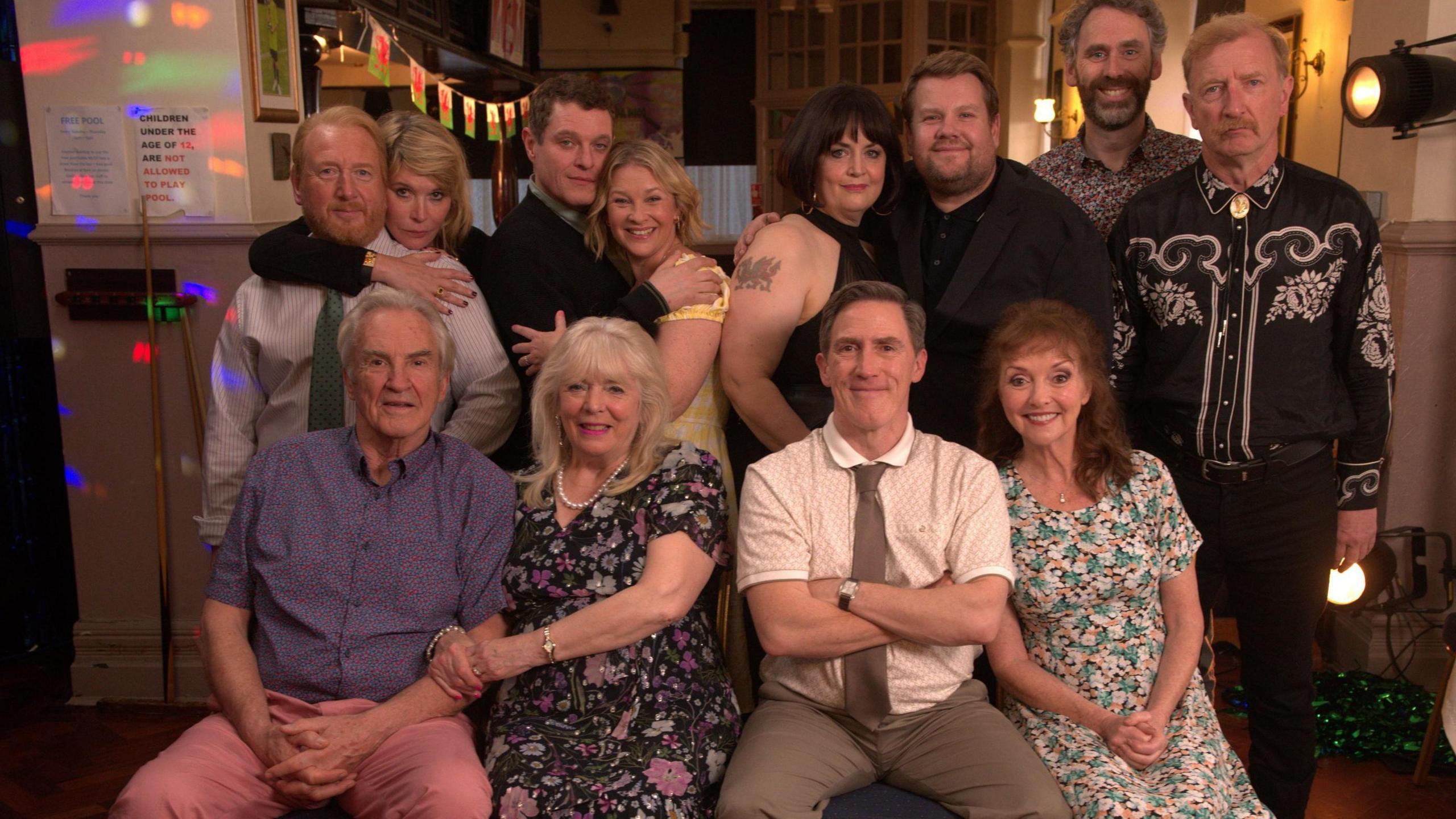 The cast of Gavin and Stacey