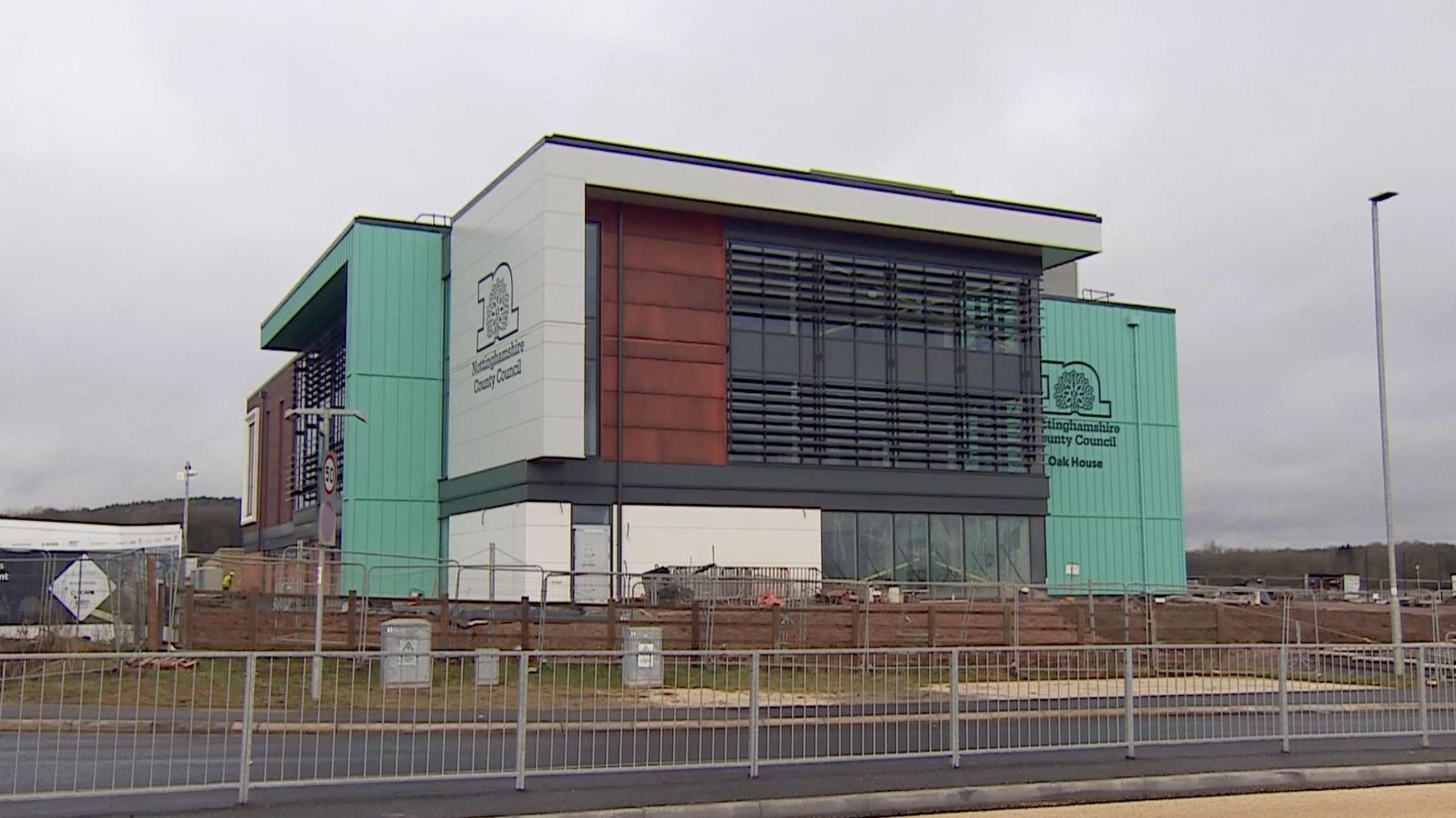 The new council headquarters near Hucknall