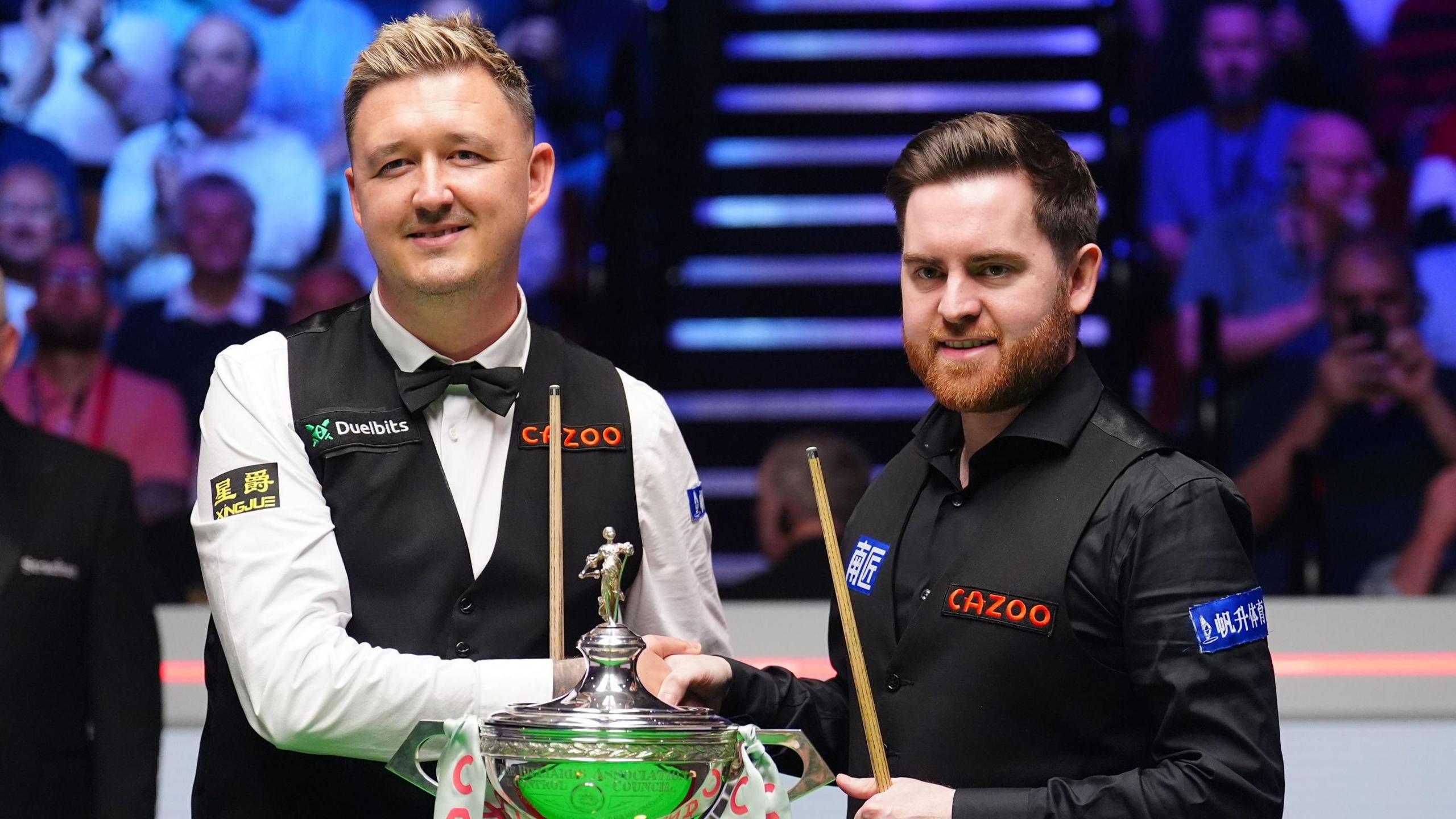 World Championship Kyren Wilson leads as Jak Jones roars back BBC Sport