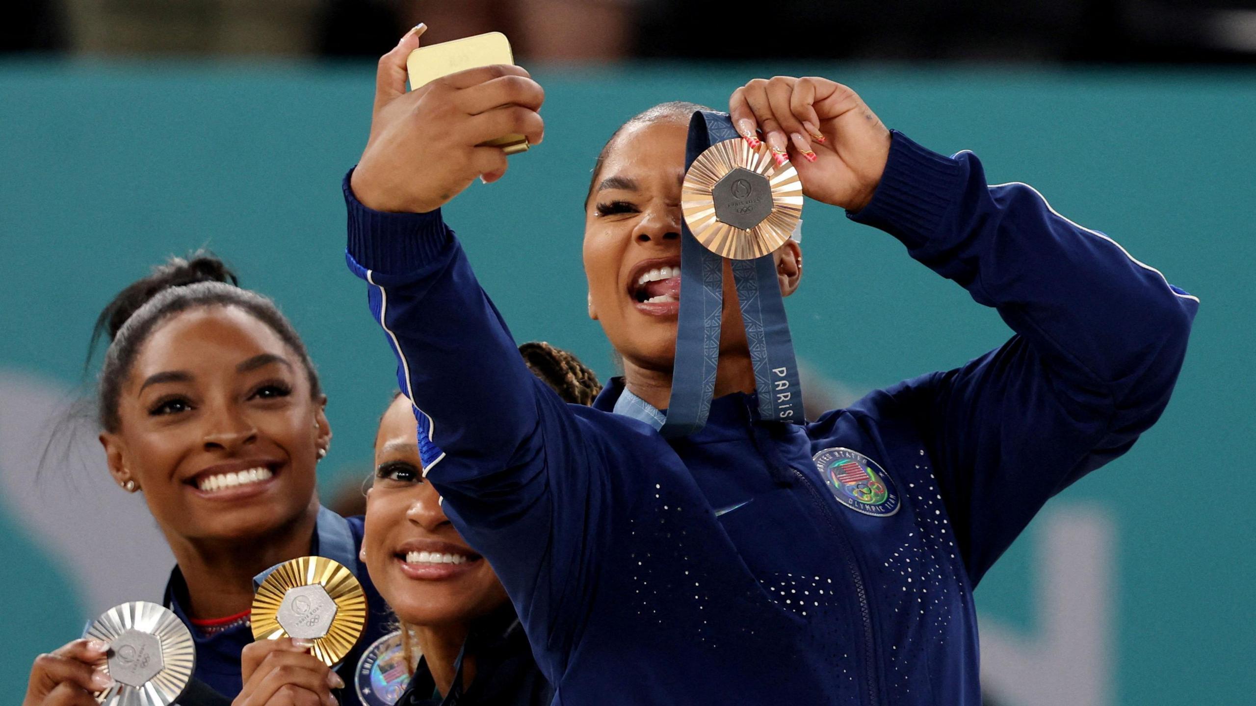 US gymnast Jordan Chiles