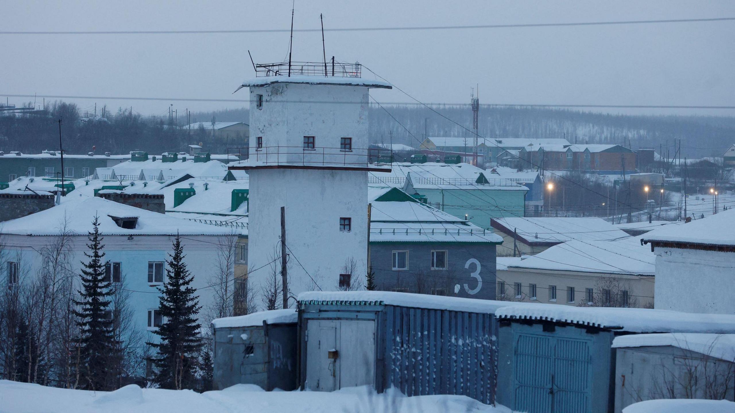 The IK-3 penal colony in the Arctic Circle 