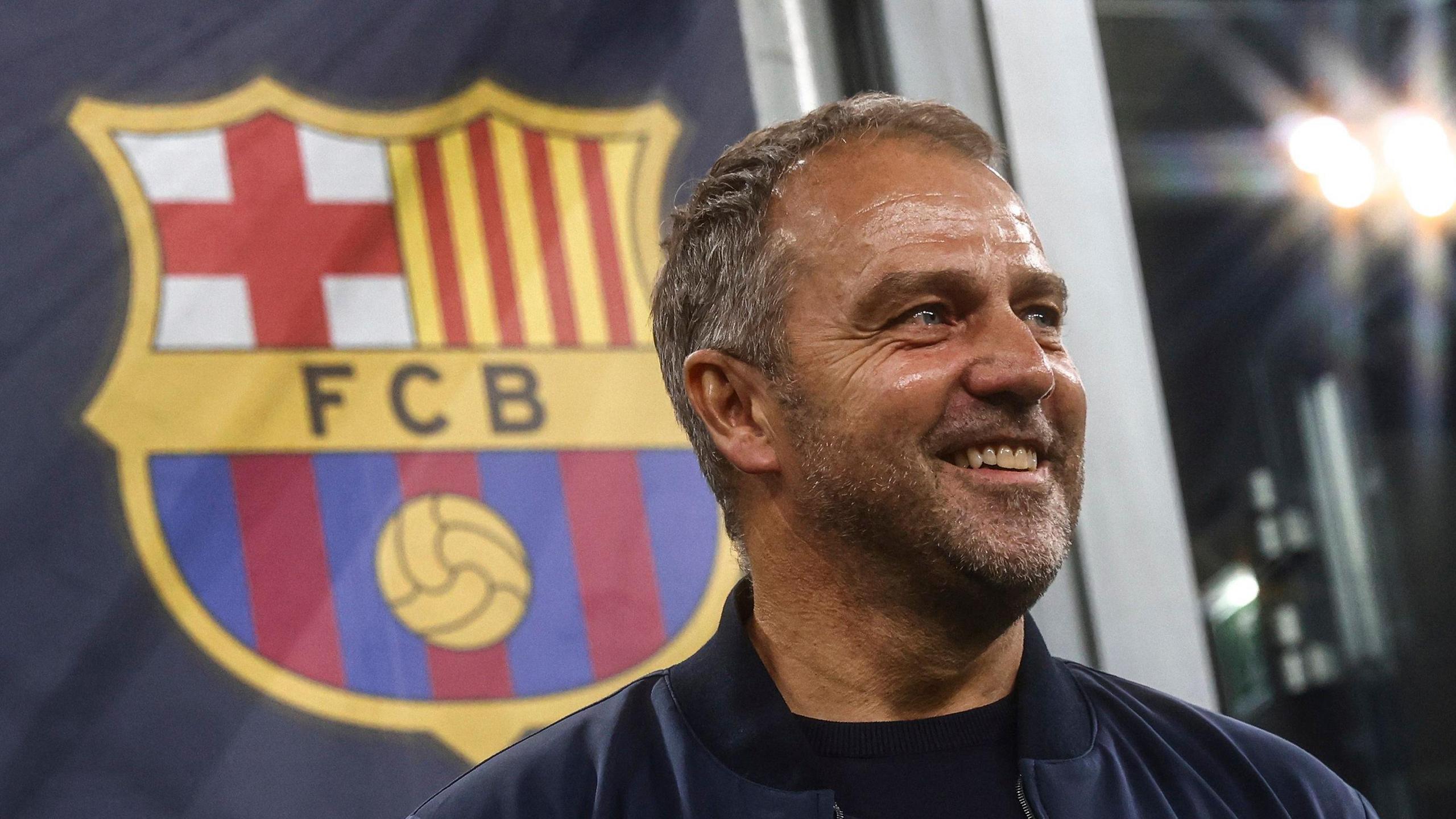 Barcelona manager Hansi Flick