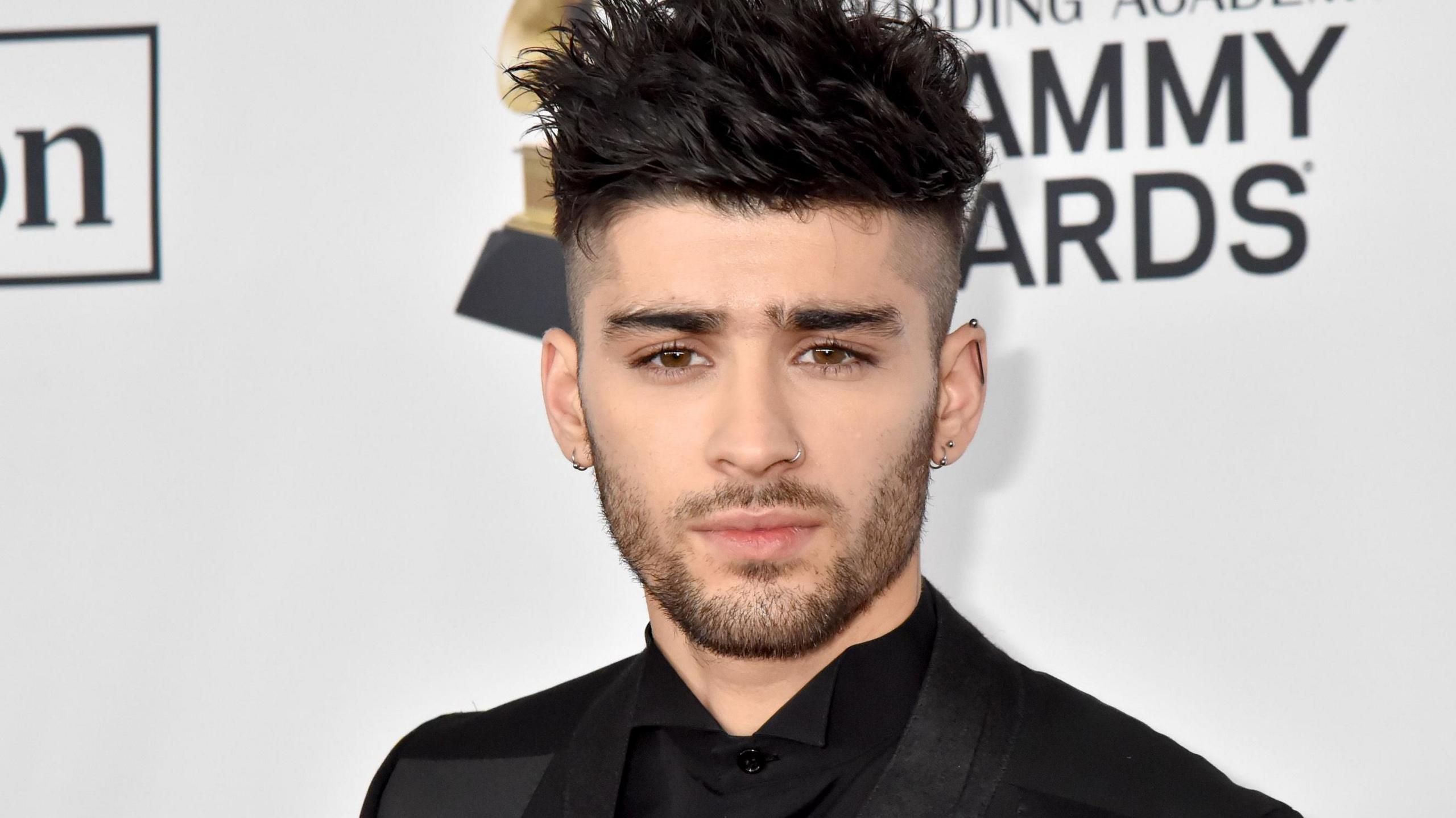 Zayn Malik attending the Clive Davis and Recording Academy Pre-GRAMMY Gala in New York