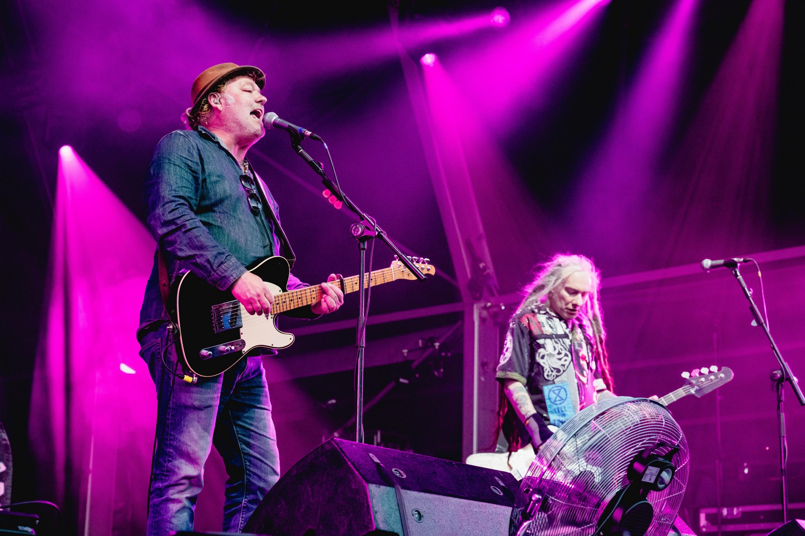 Levellers on stage at Bristol Sounds 2023