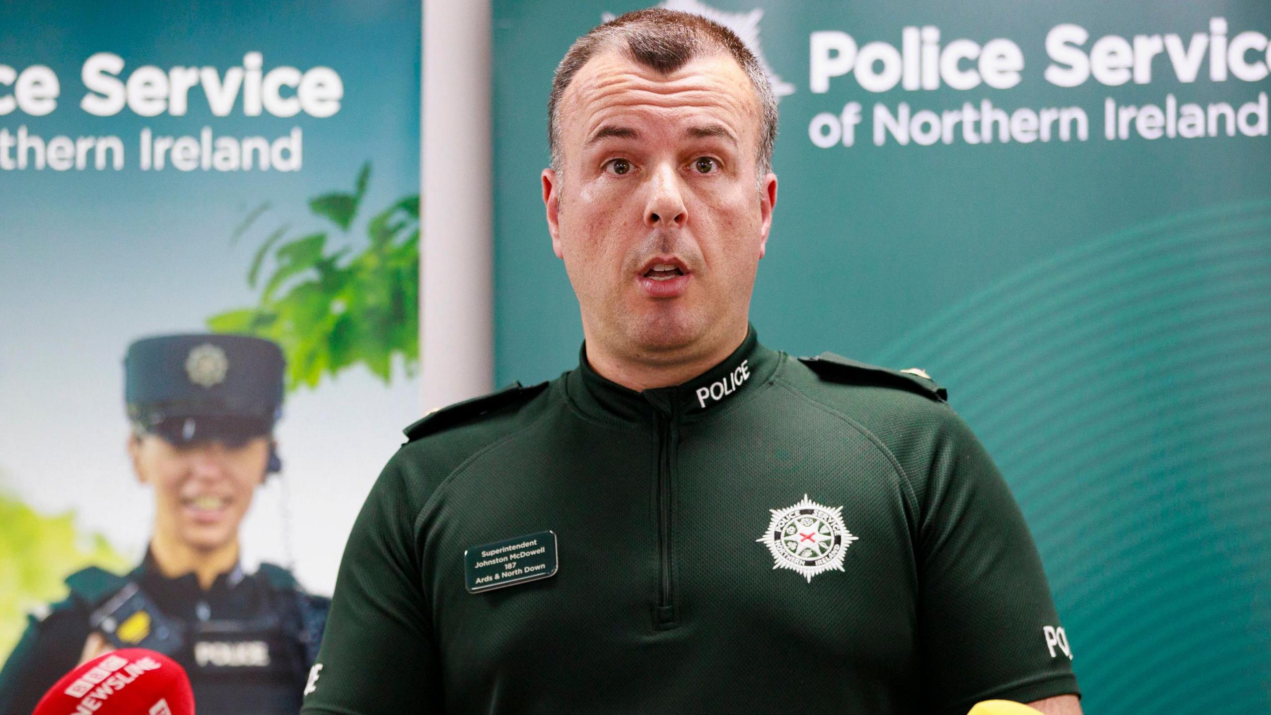 PSNI Ards and North Down district commander superintendent Johnston McDowell