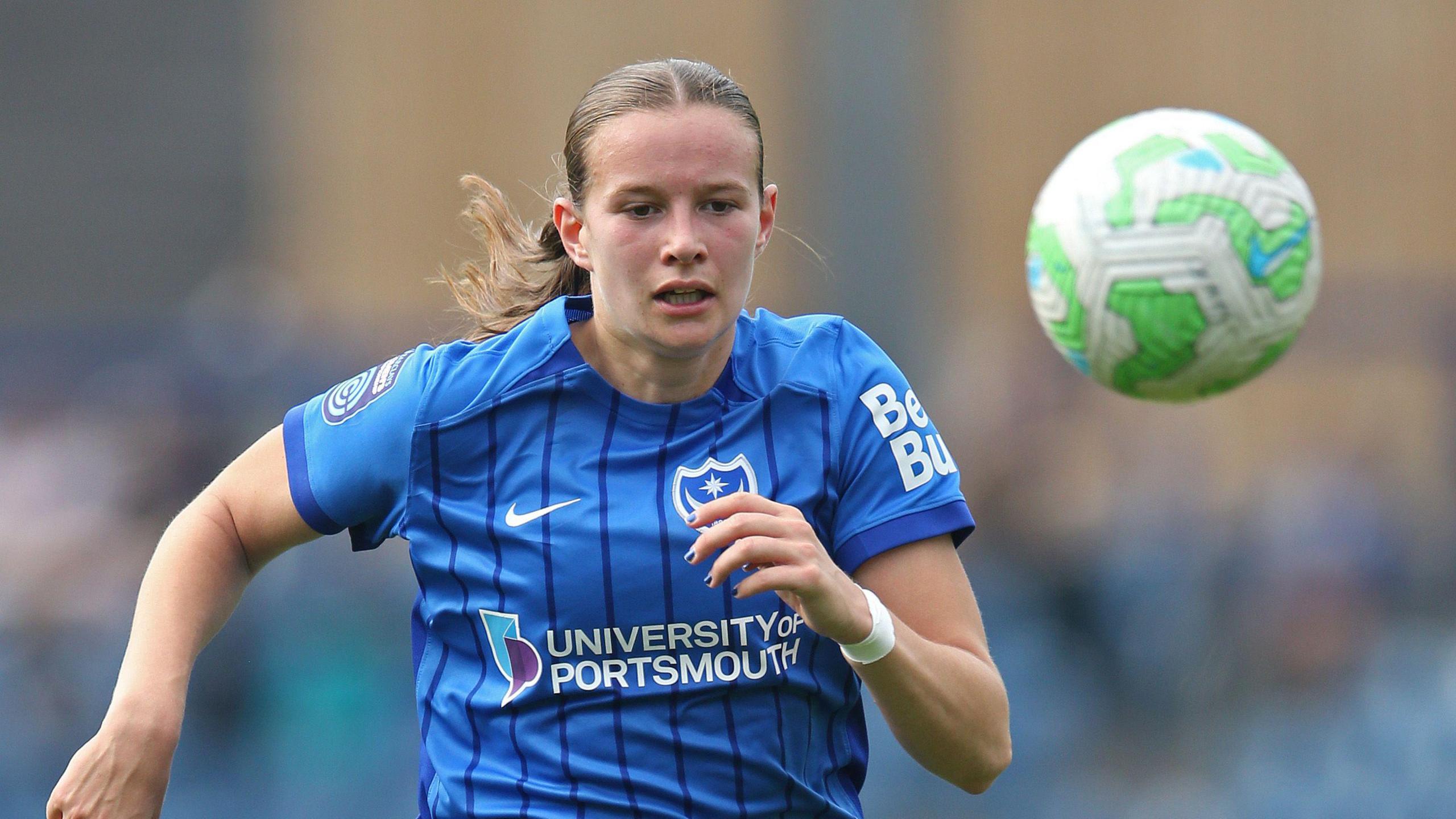 Portsmouth defender Hannah Coan