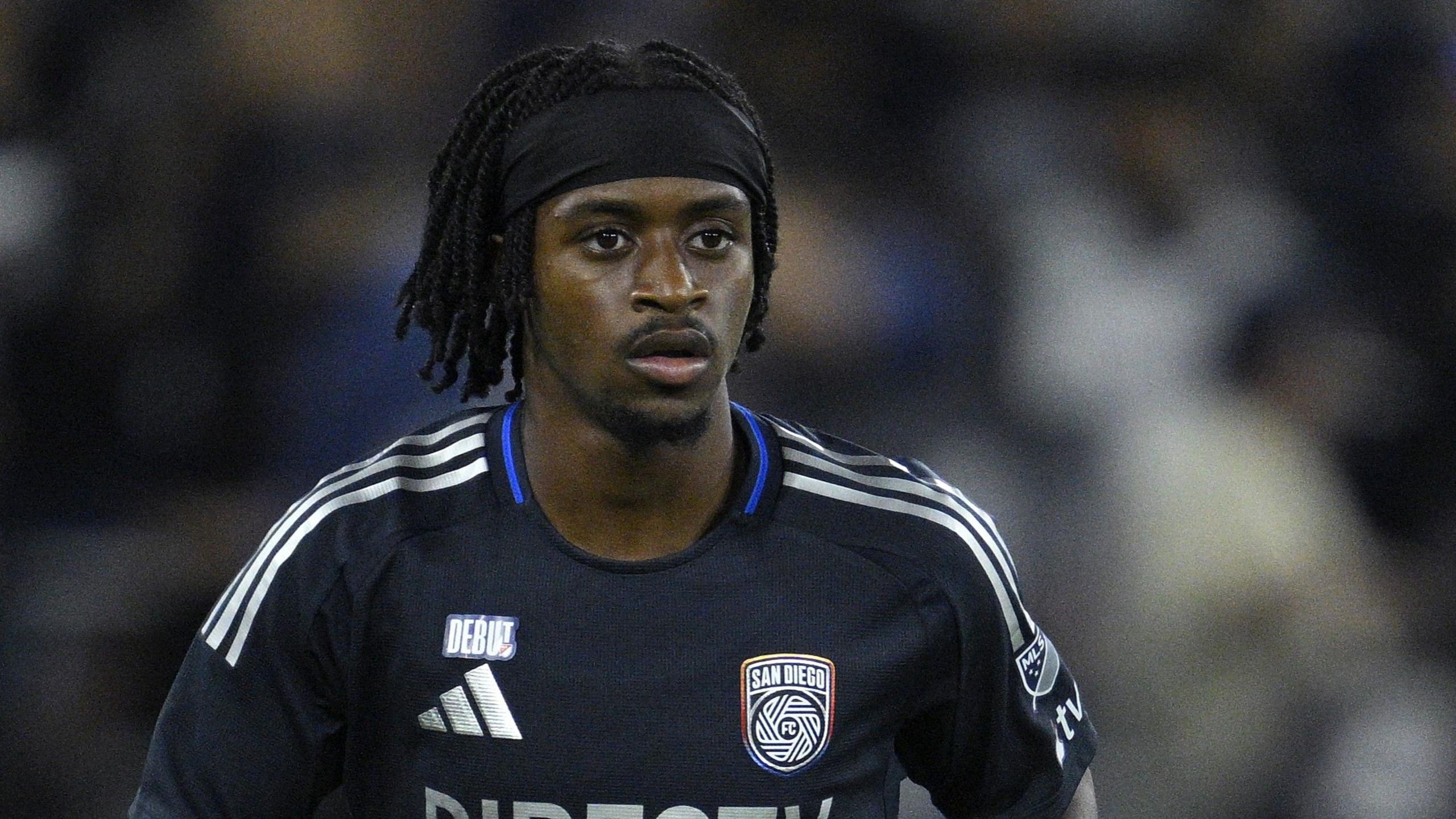 Leo Duru in action for San Diego FC