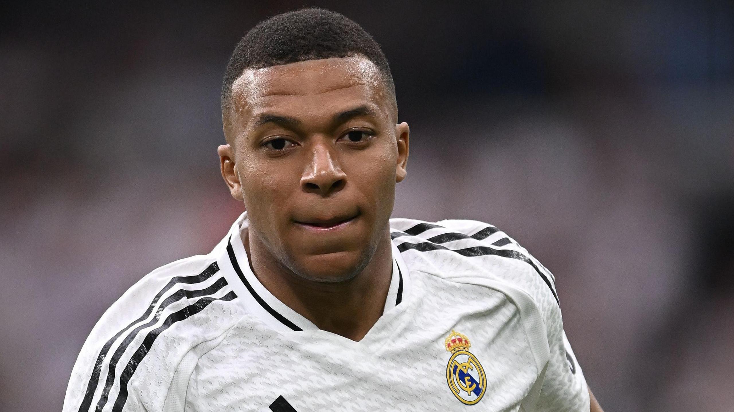 Real Madrid forward Kylian Mbappe