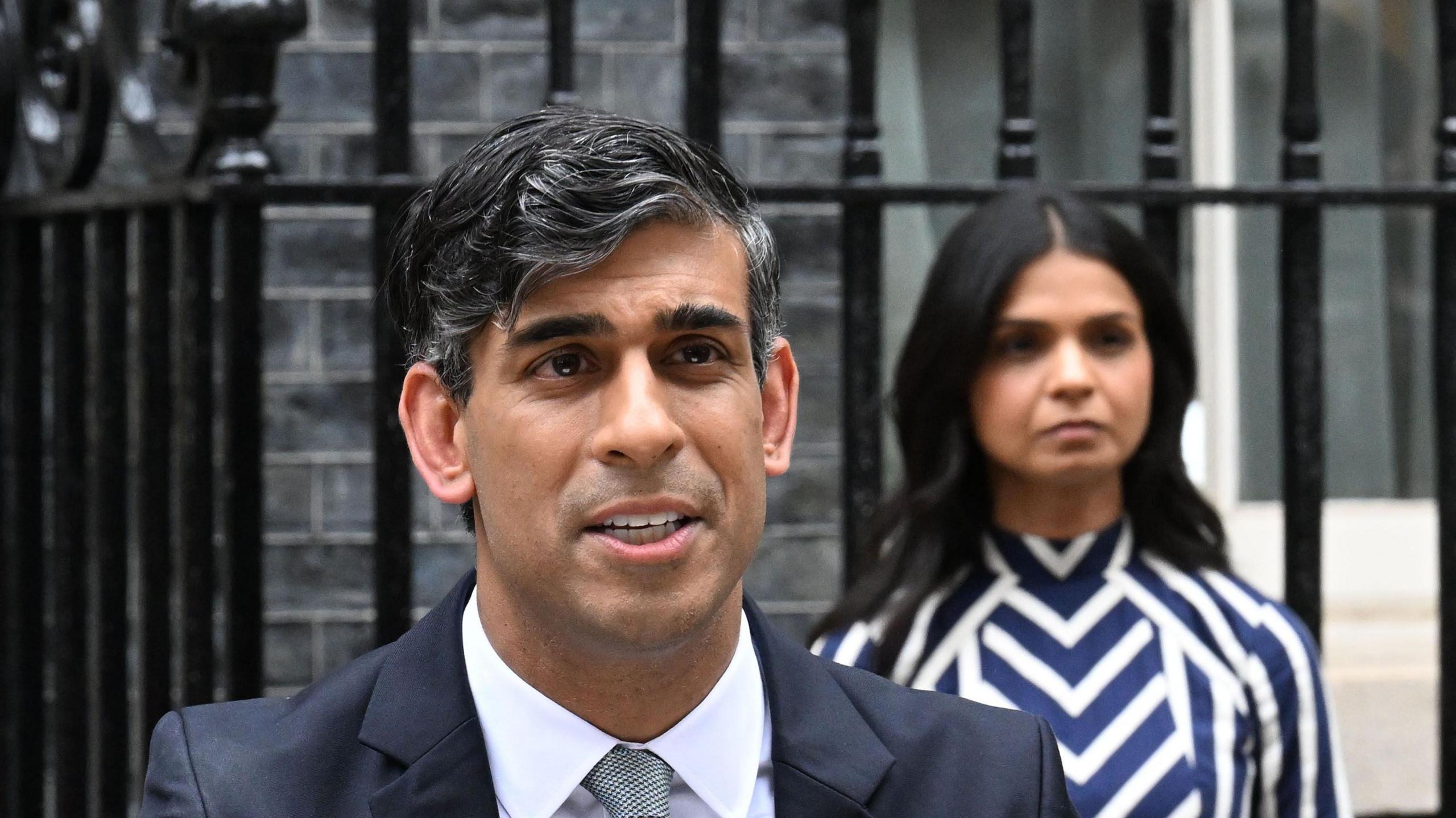 Rishi Sunak after Thursday's general election