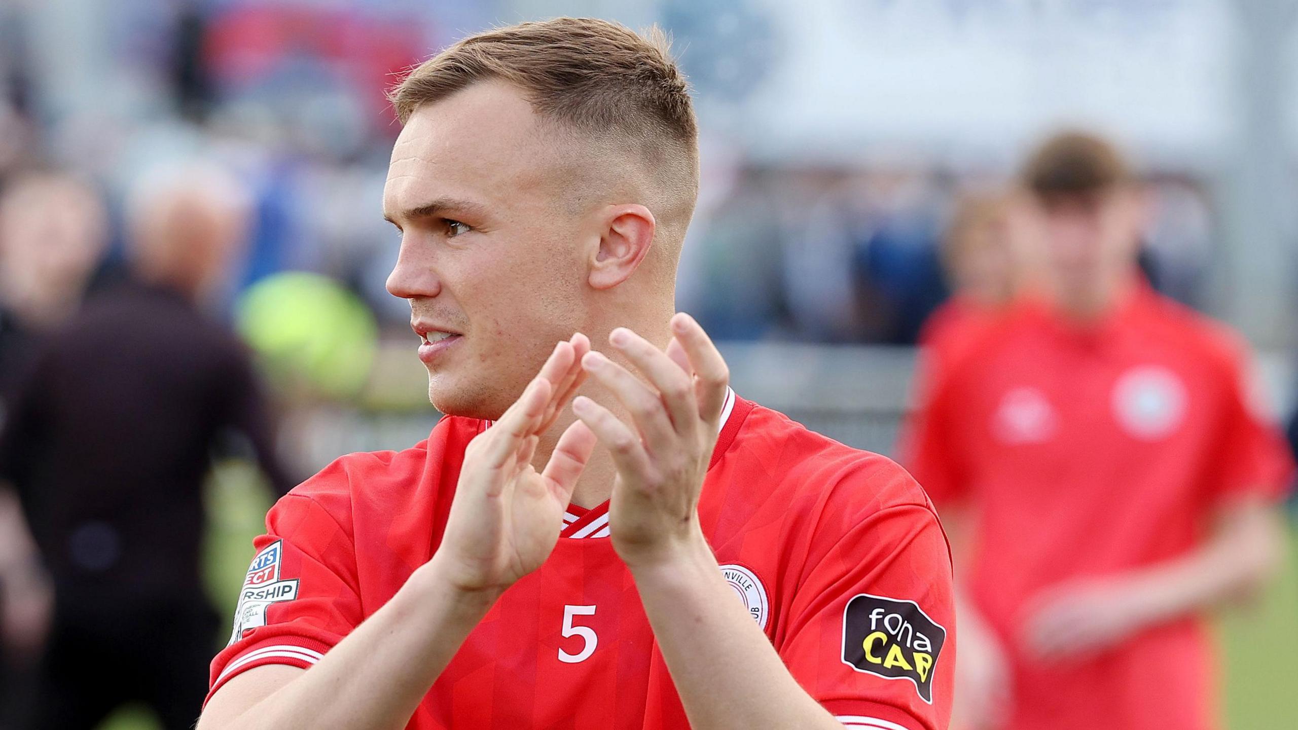 Cliftonville captain Rory Hale