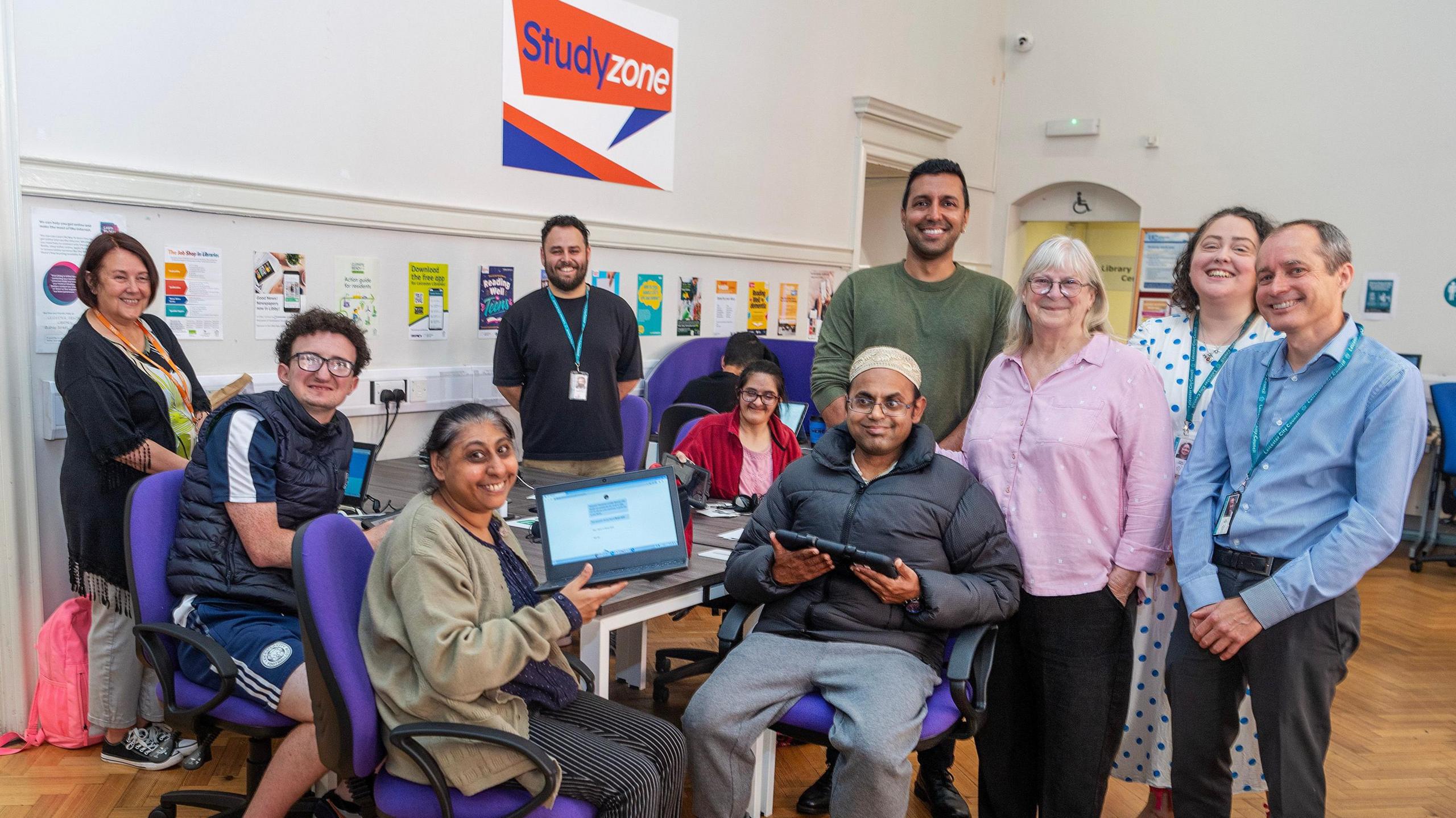 New 'study zones' set up in Leicester libraries