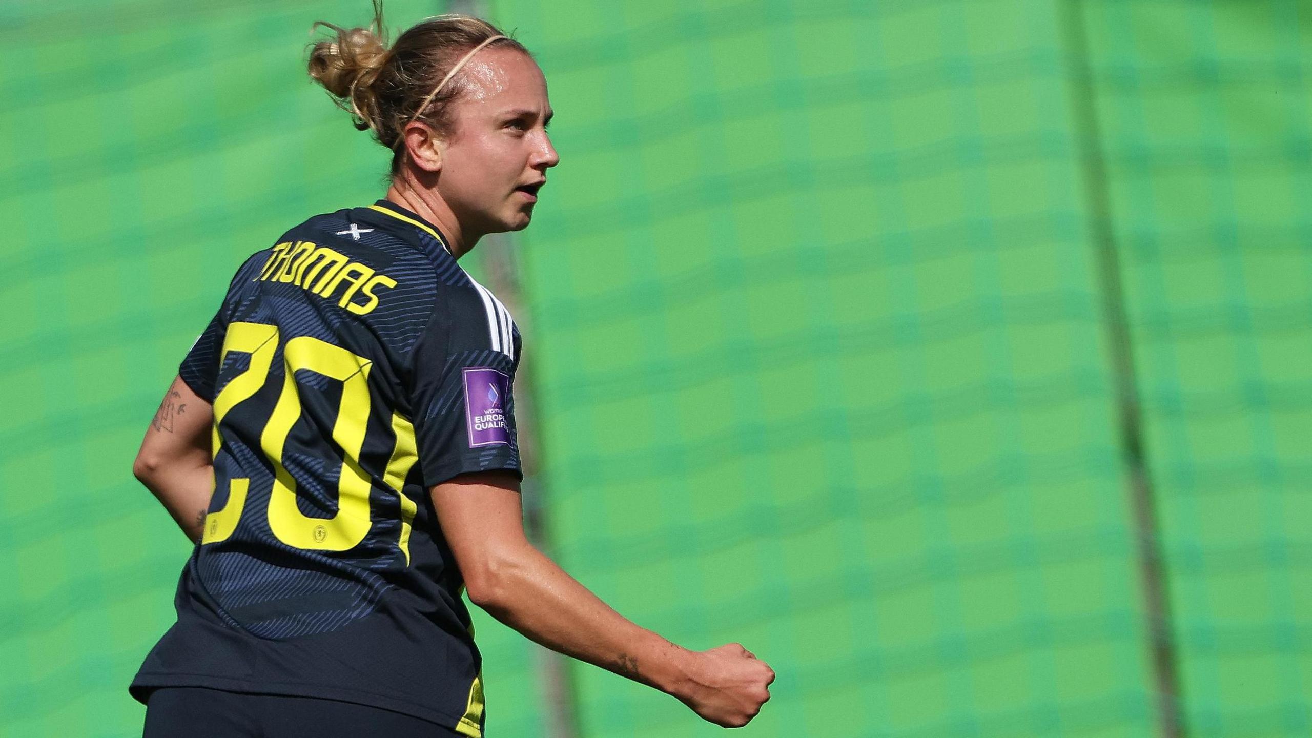 Scotland striker Martha Thomas