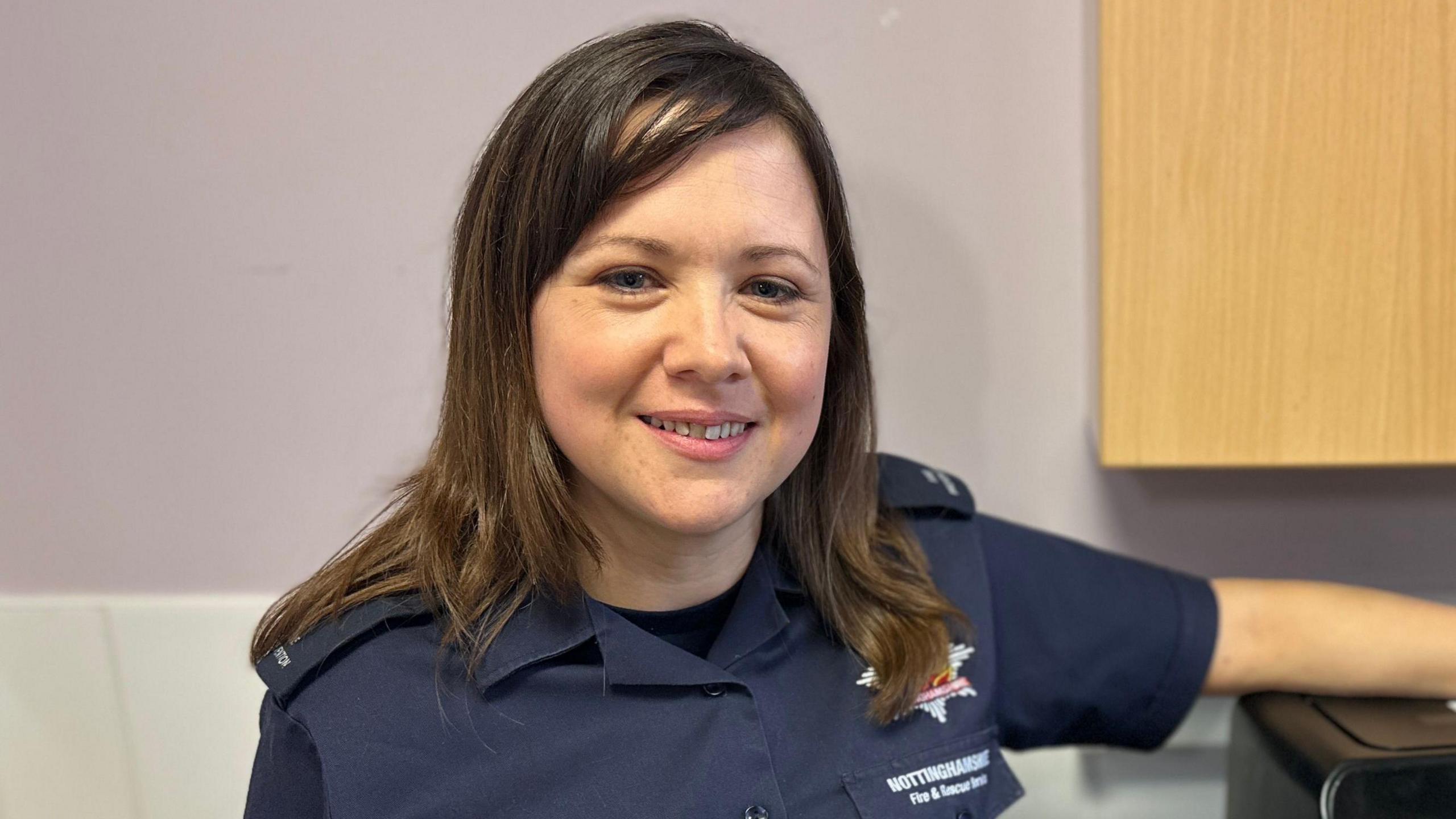 Amy Goulden, Nottinghamshire fire service's head of community safety and engagement