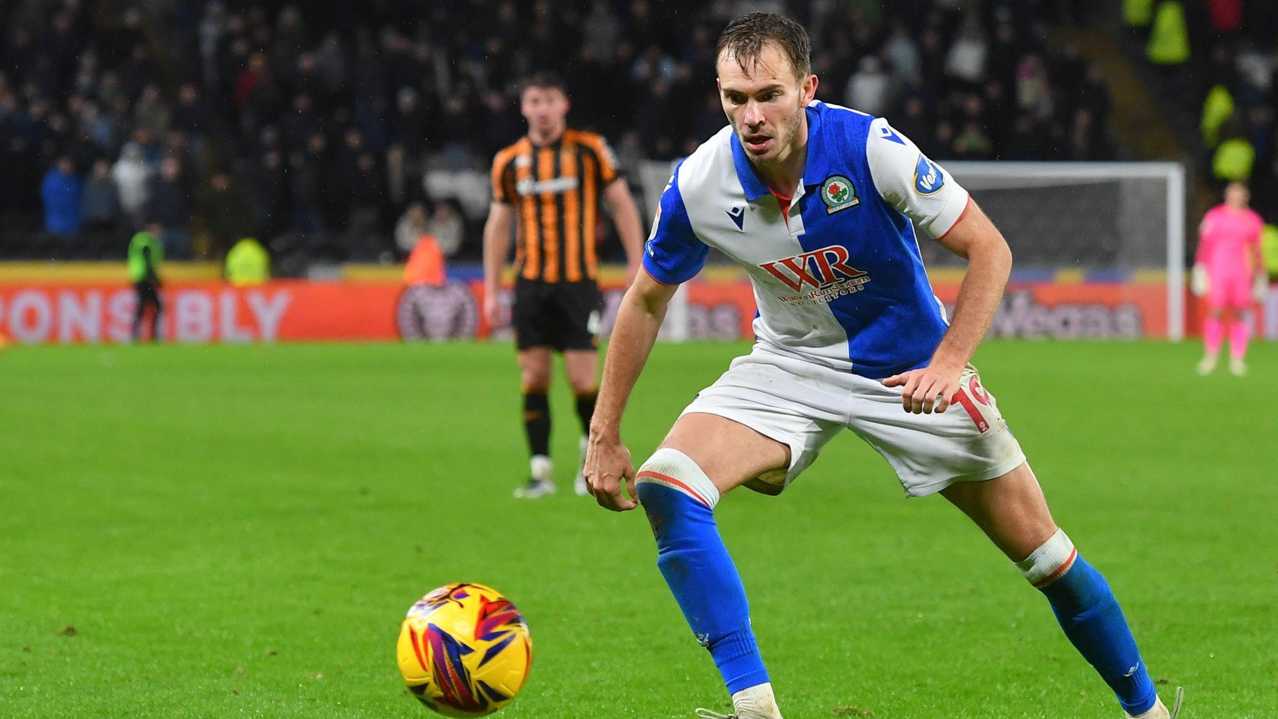 Blackburn Rovers midfielder Ryan Hedges