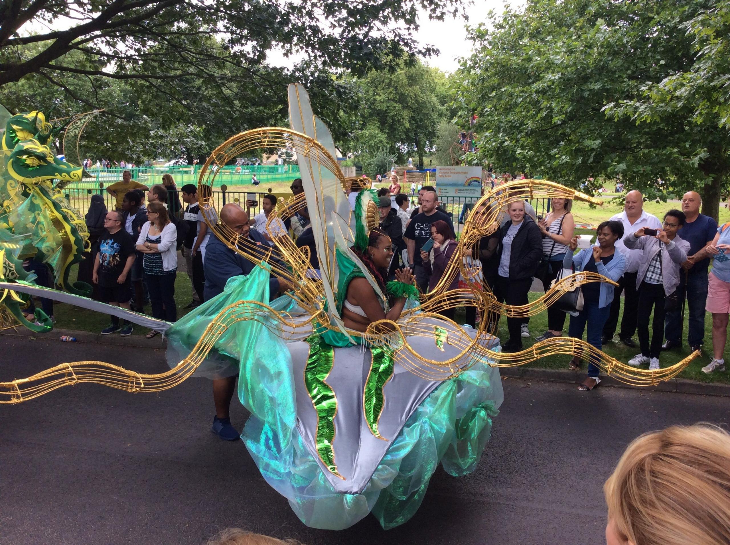 The 2017 Nottingham Carnival parade