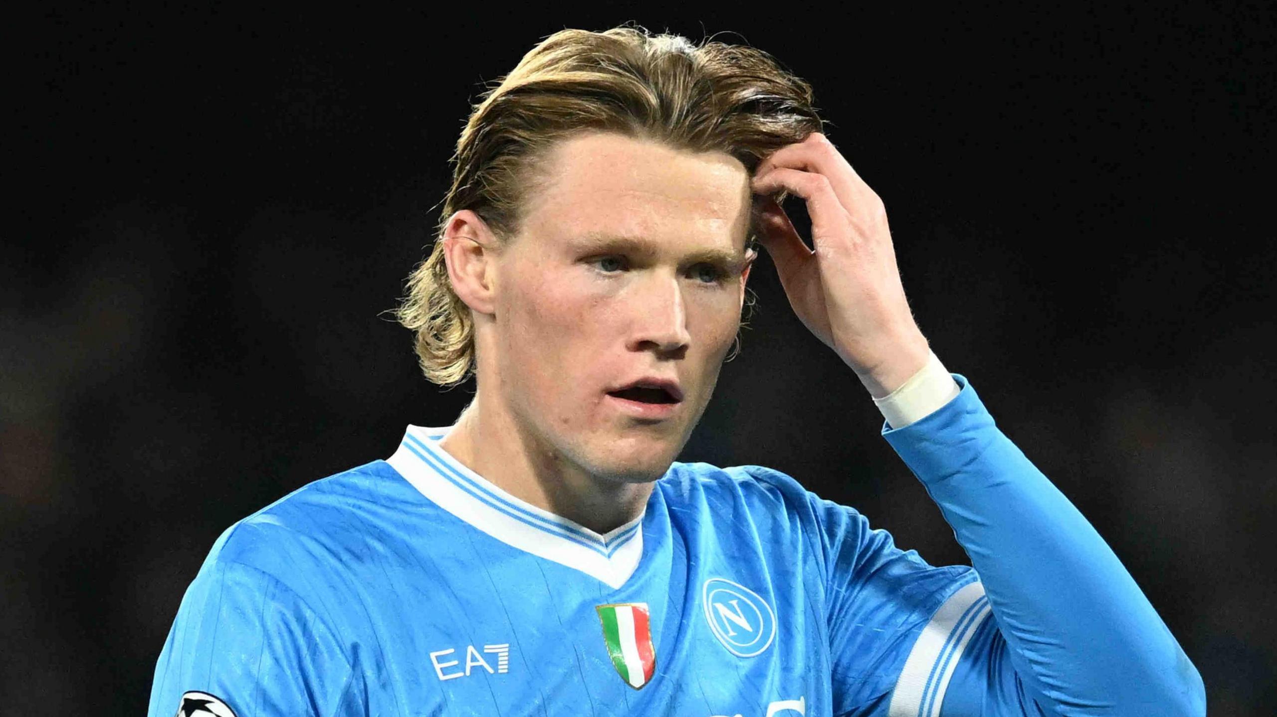 Napoli midfielder Scott McTominay