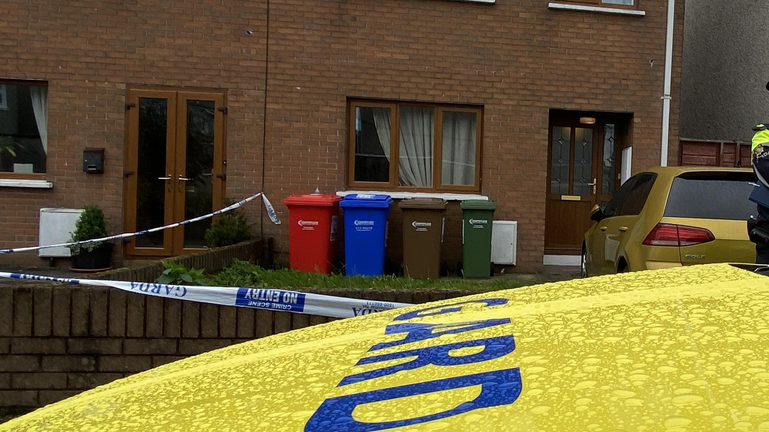 Scene in Cork after body find