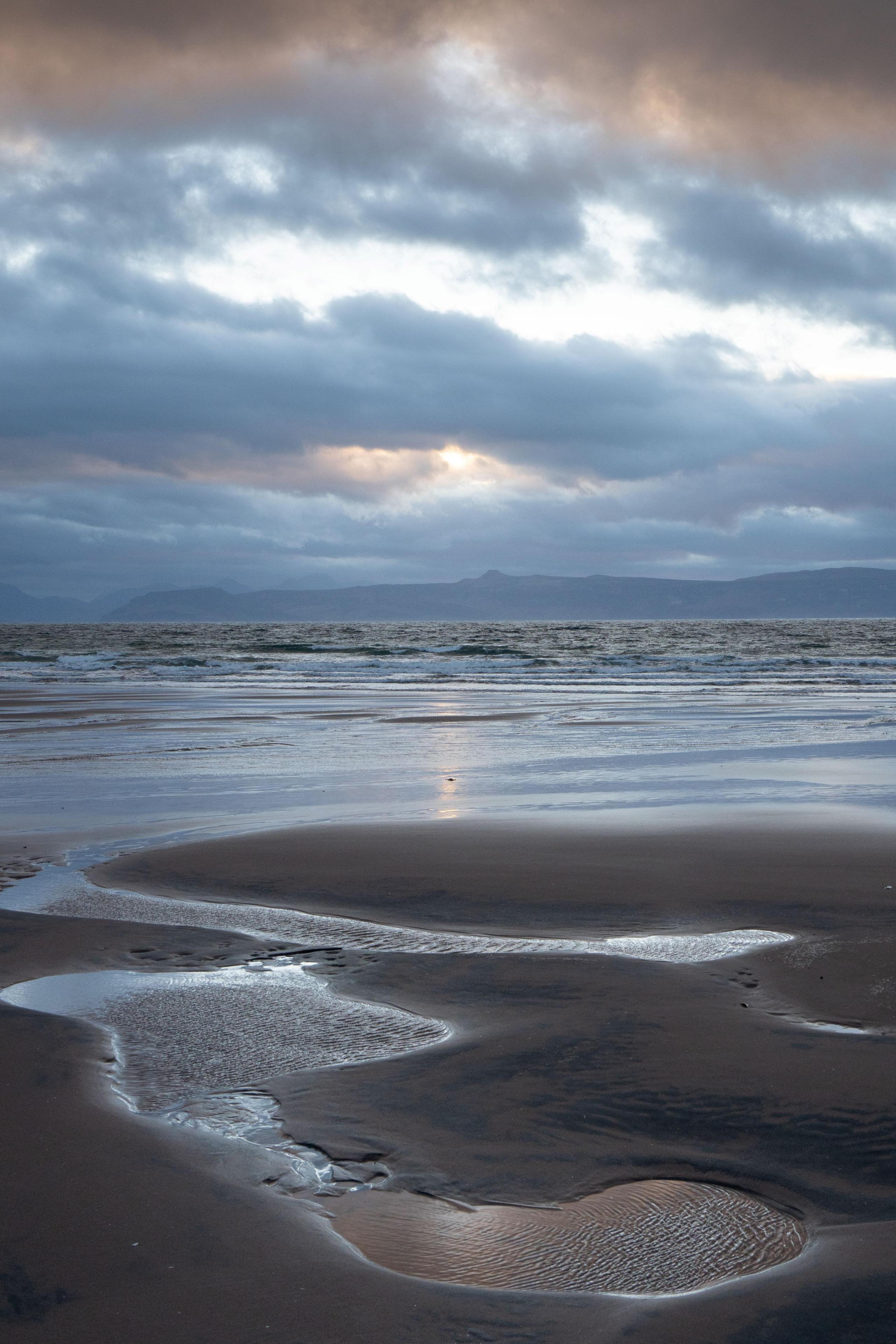 A beach scene