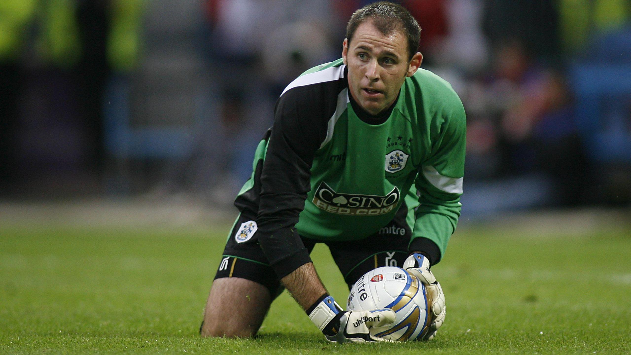Goalkeeper Matt Glennon in action for Huddersfield