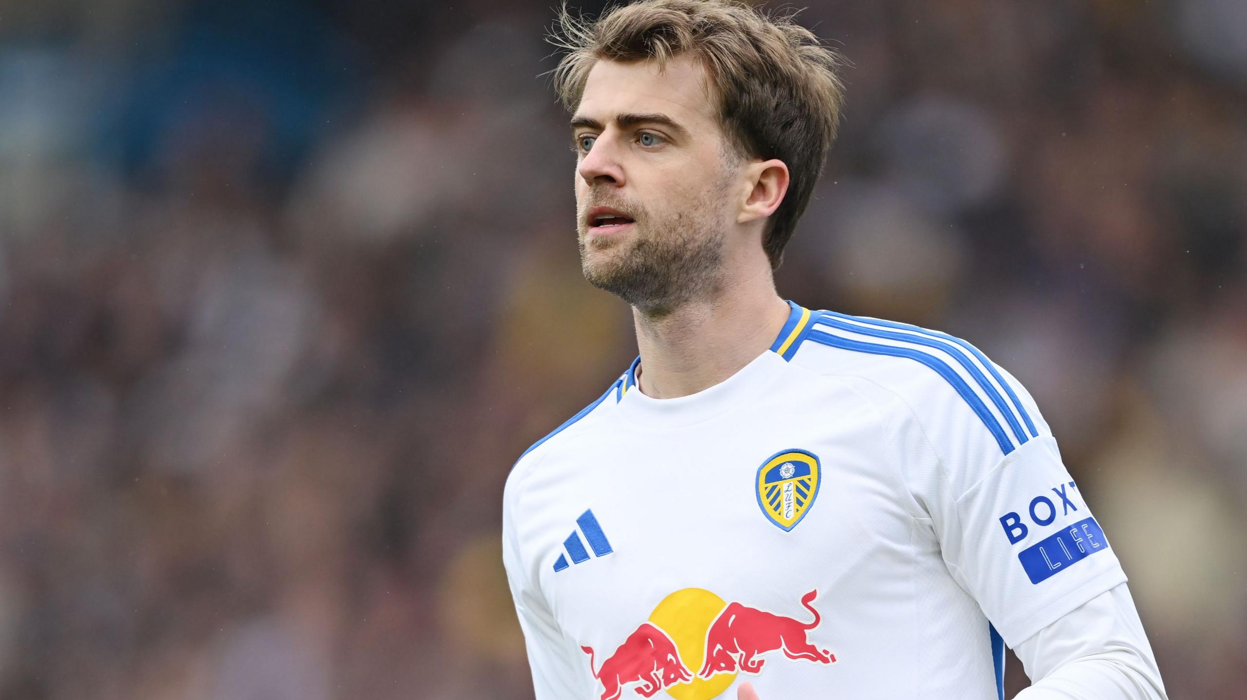 Patrick Bamford in action for Leeds United