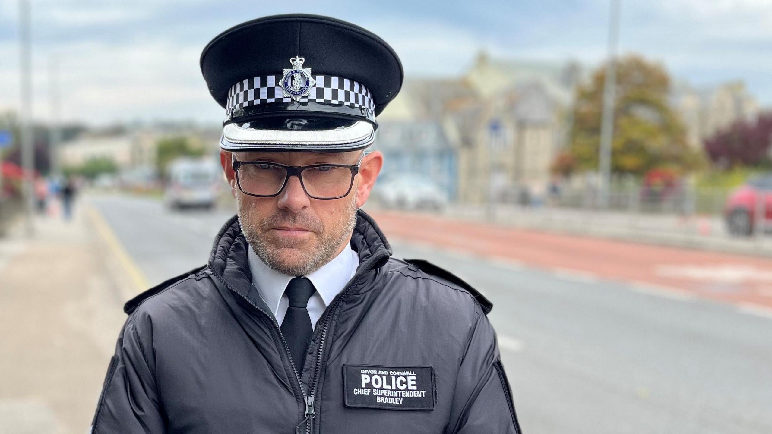 Devon and Cornwall Police's new commander, Ch Supt Scott Bradley.

