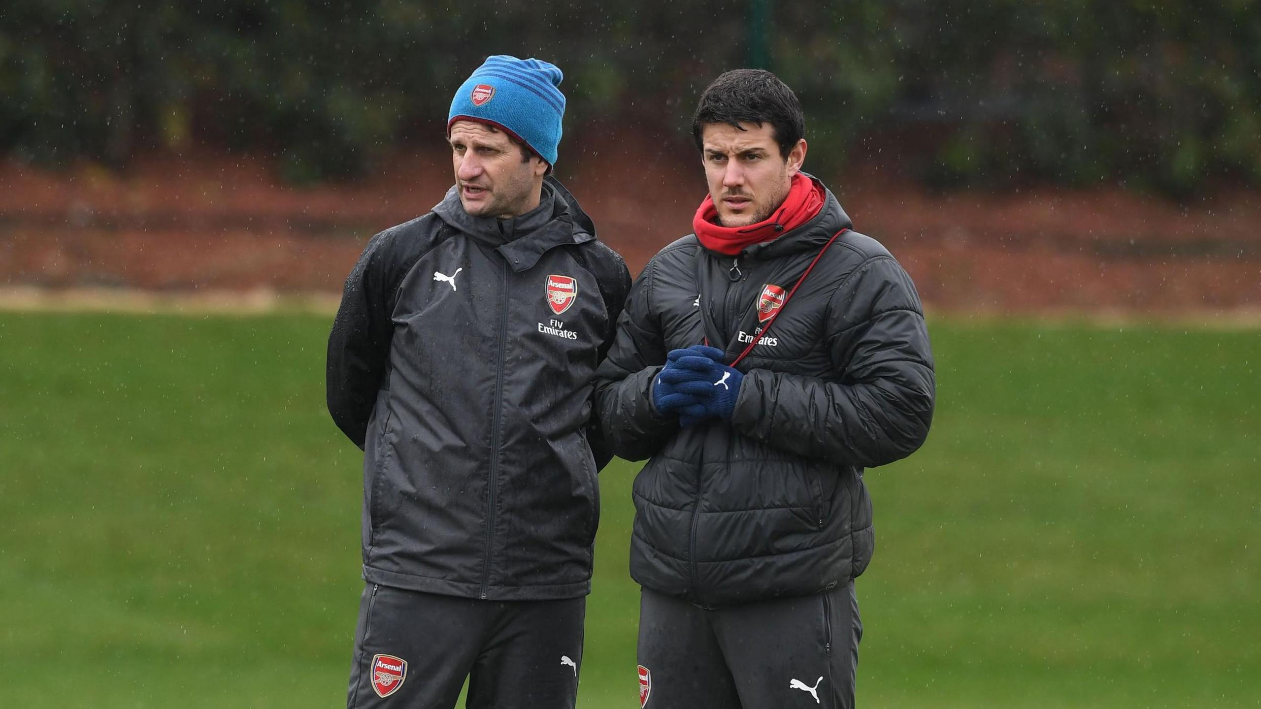 Ismael Garcia Gomez (right)