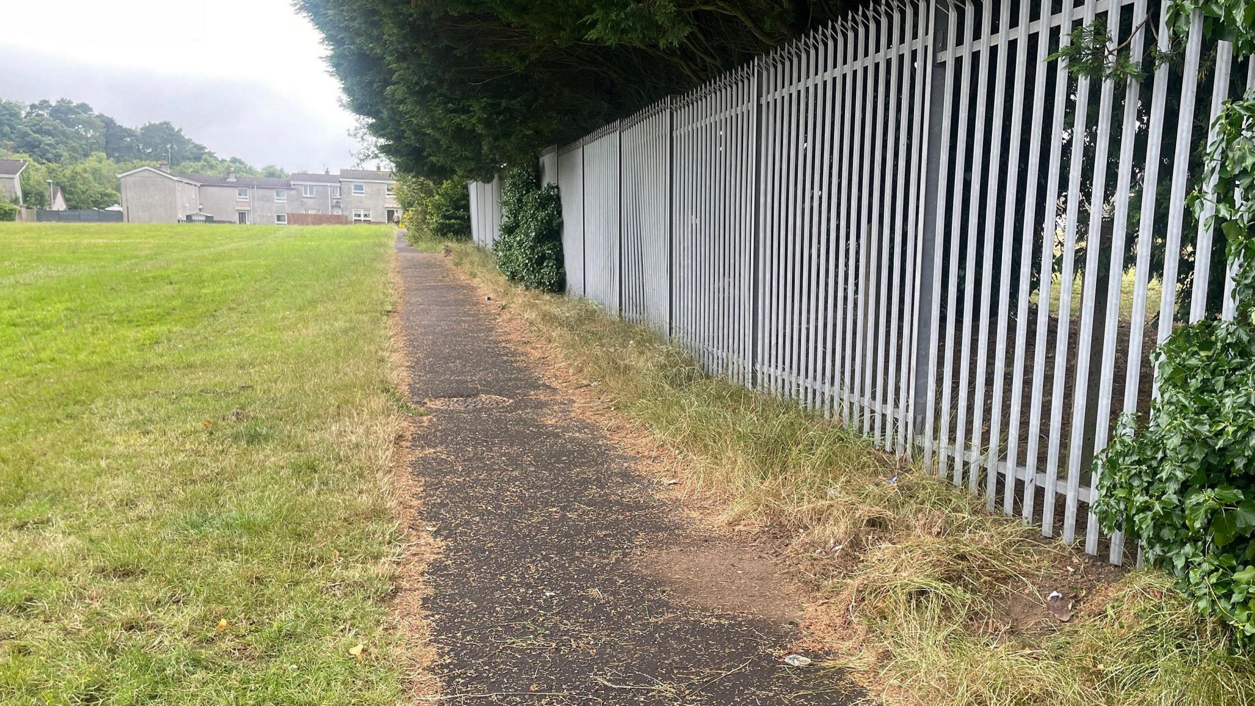 Walkway near Ganaway Walk in Bangor