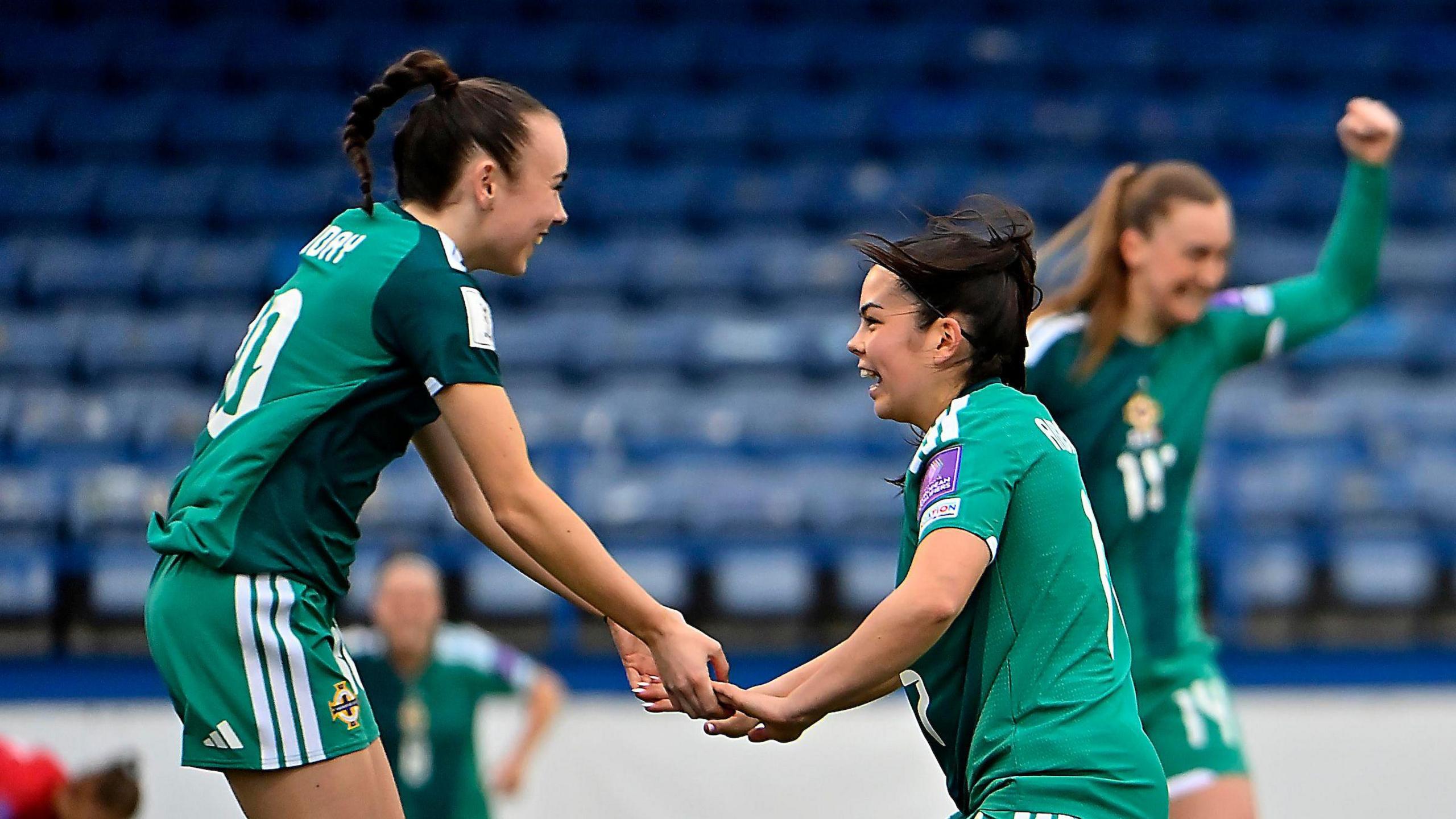 Keri Halliday and Joely Andrews 