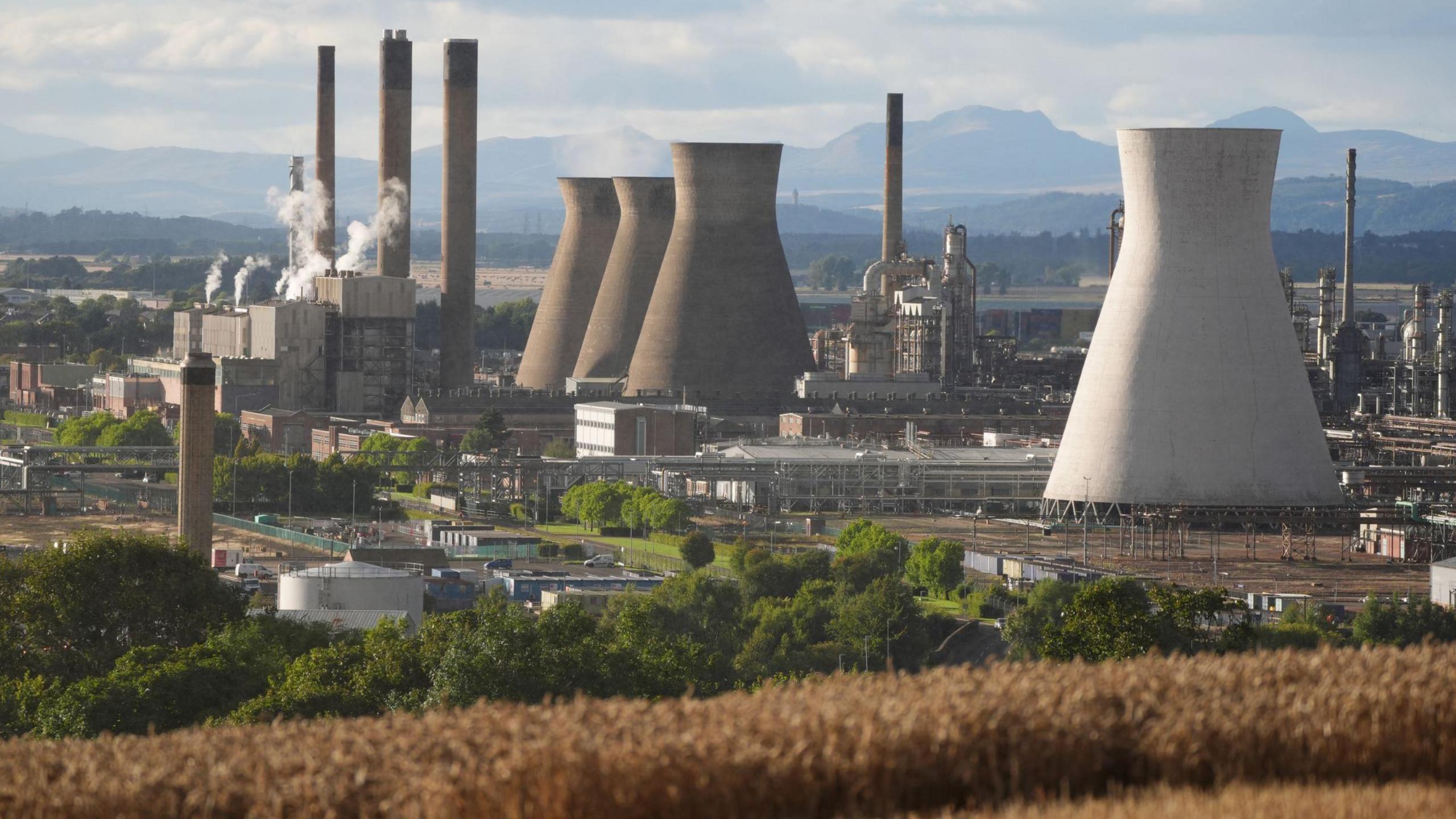 Grangemouth refinery 